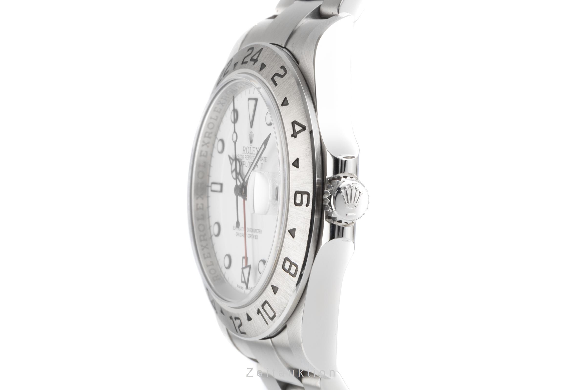 Rolex Explorer II acier automatique Kal. 3186 Ref. 16570T  | Zeitauktion