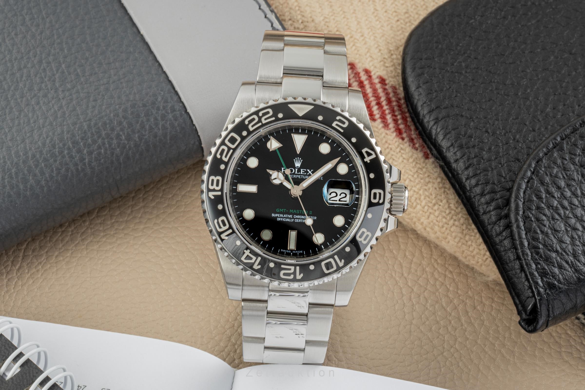 Rolex GMT-Master II steel automatic Kal. 3186 Ref. 116710LN  | Zeitauktion