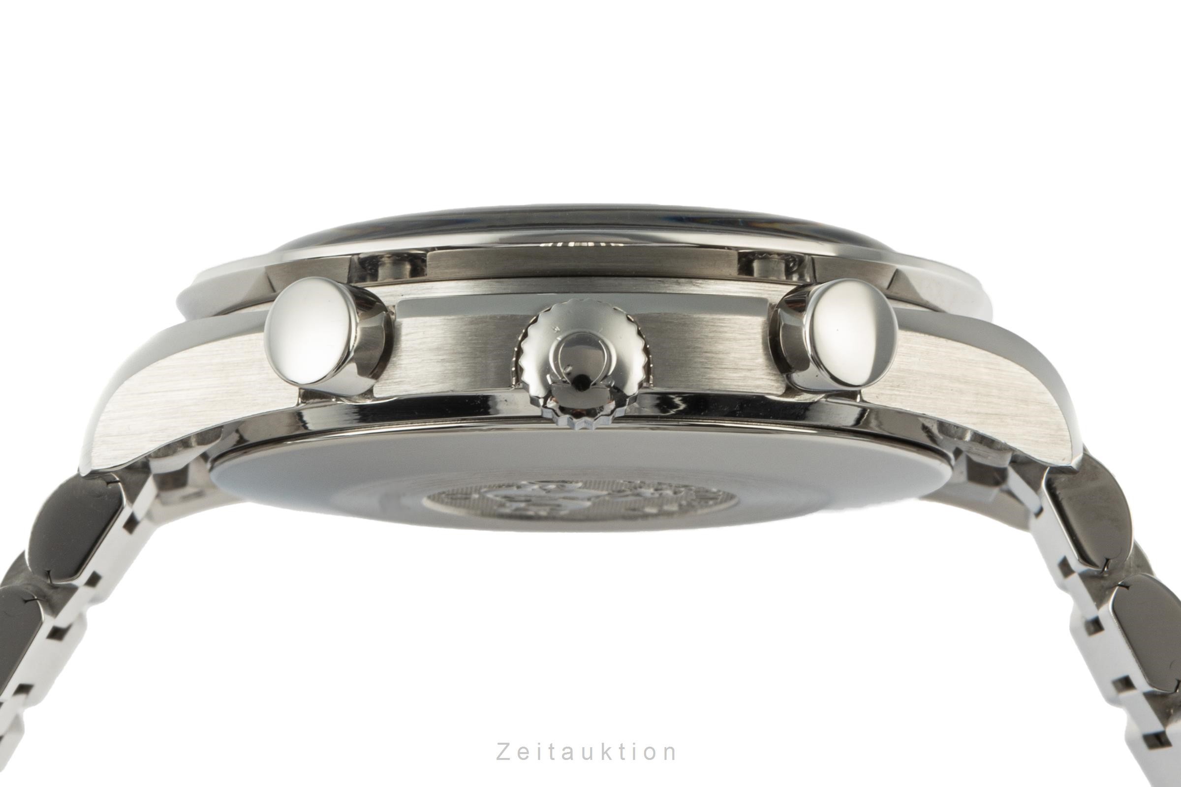 Omega Speedmaster chronograph steel automatic Kal. 3220A Ref. 3510.50.00  | Zeitauktion