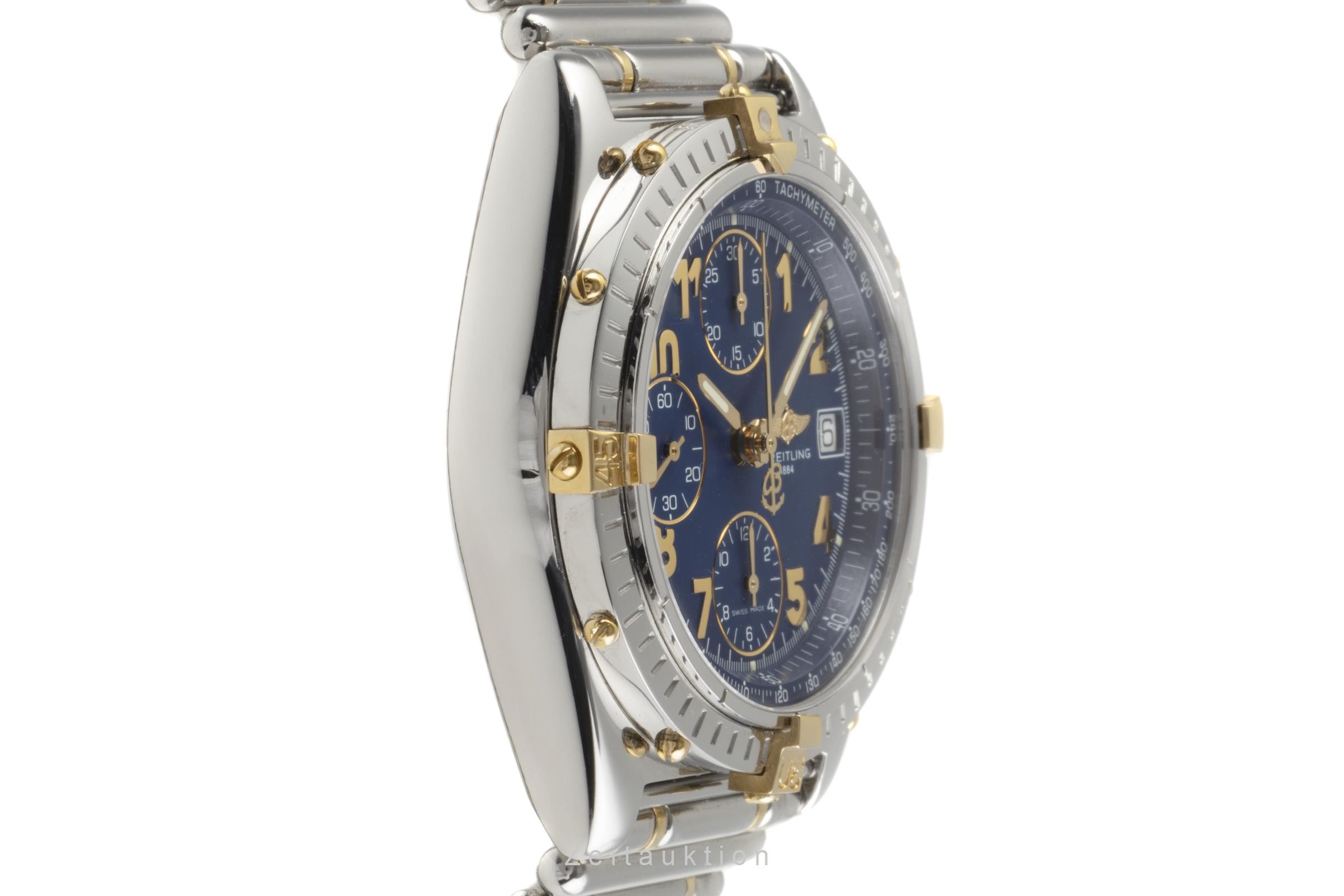Breitling Chronomat chronograph steel / gold automatic Kal. B13 Ref. B13050.1  | Zeitauktion