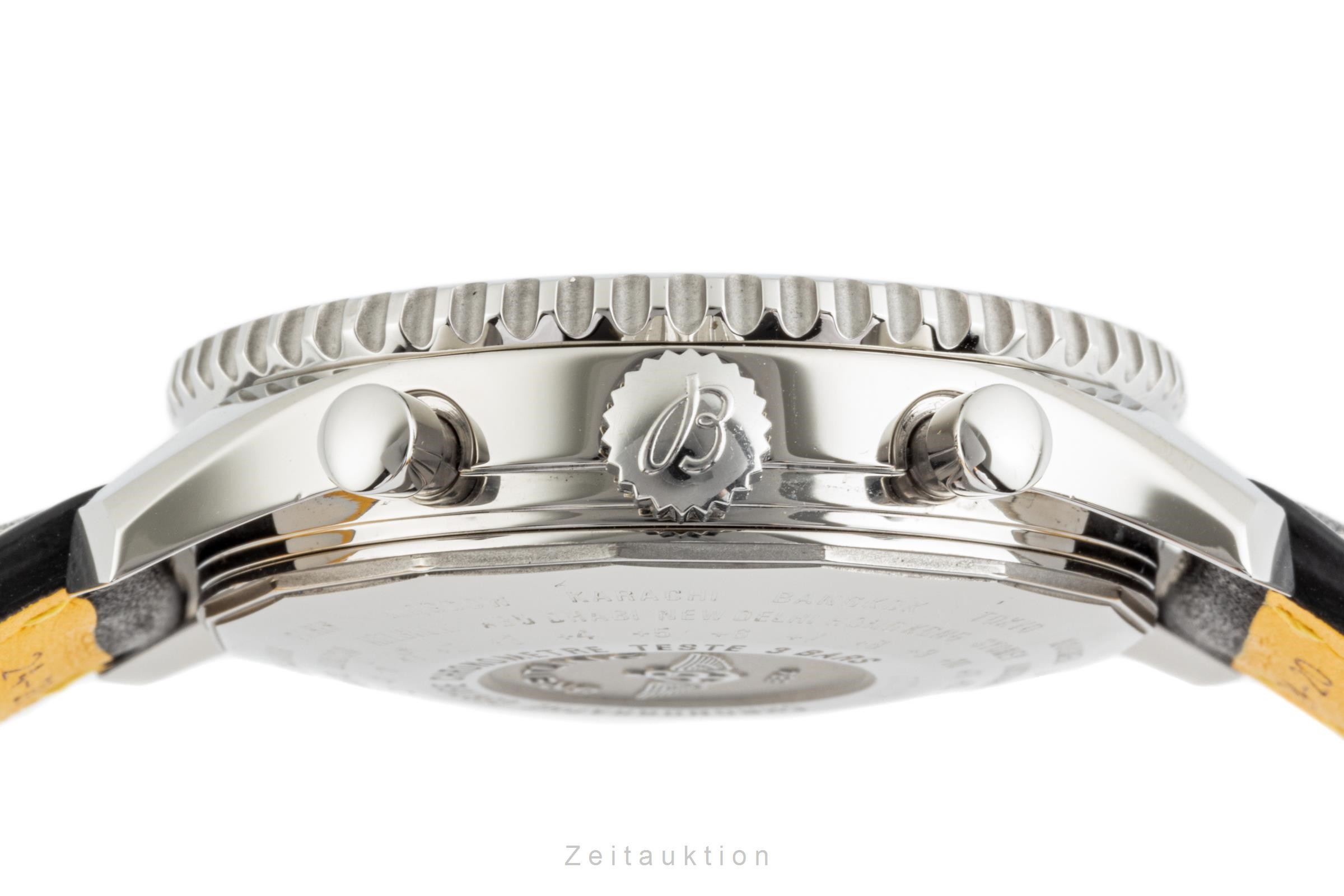 Breitling Navitimer World Chronograph Stahl Automatik Kal. B24 Ref. A24322  | Zeitauktion