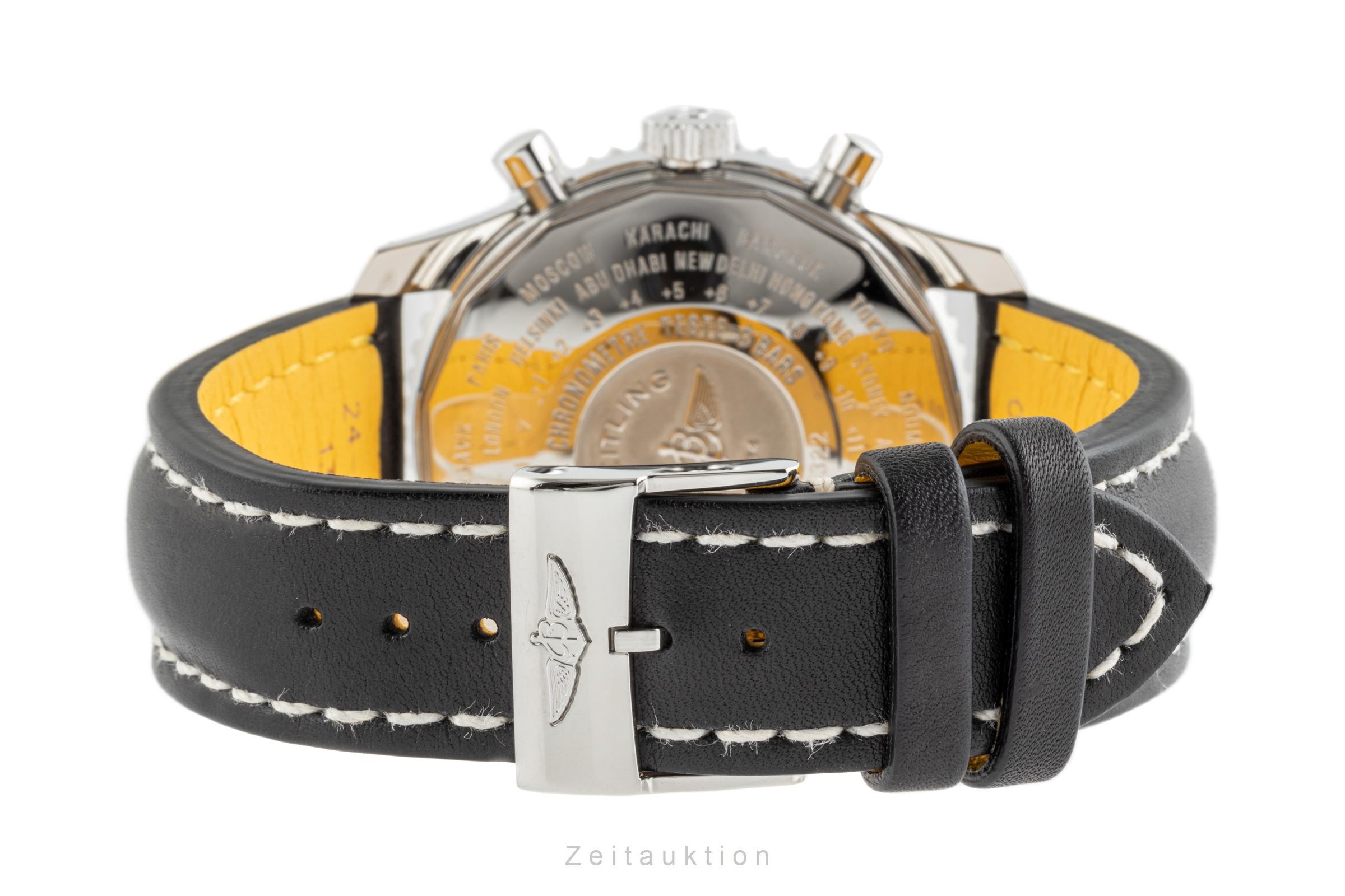 Breitling Navitimer World Chronograph Stahl Automatik Kal. B24 Ref. A24322  | Zeitauktion