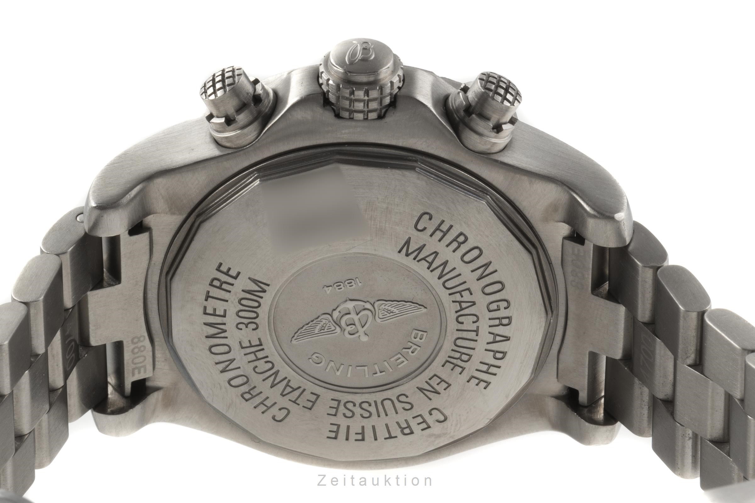 Breitling Avenger chronographe titane  automatique Kal. B13 Ref. E13360  | Zeitauktion