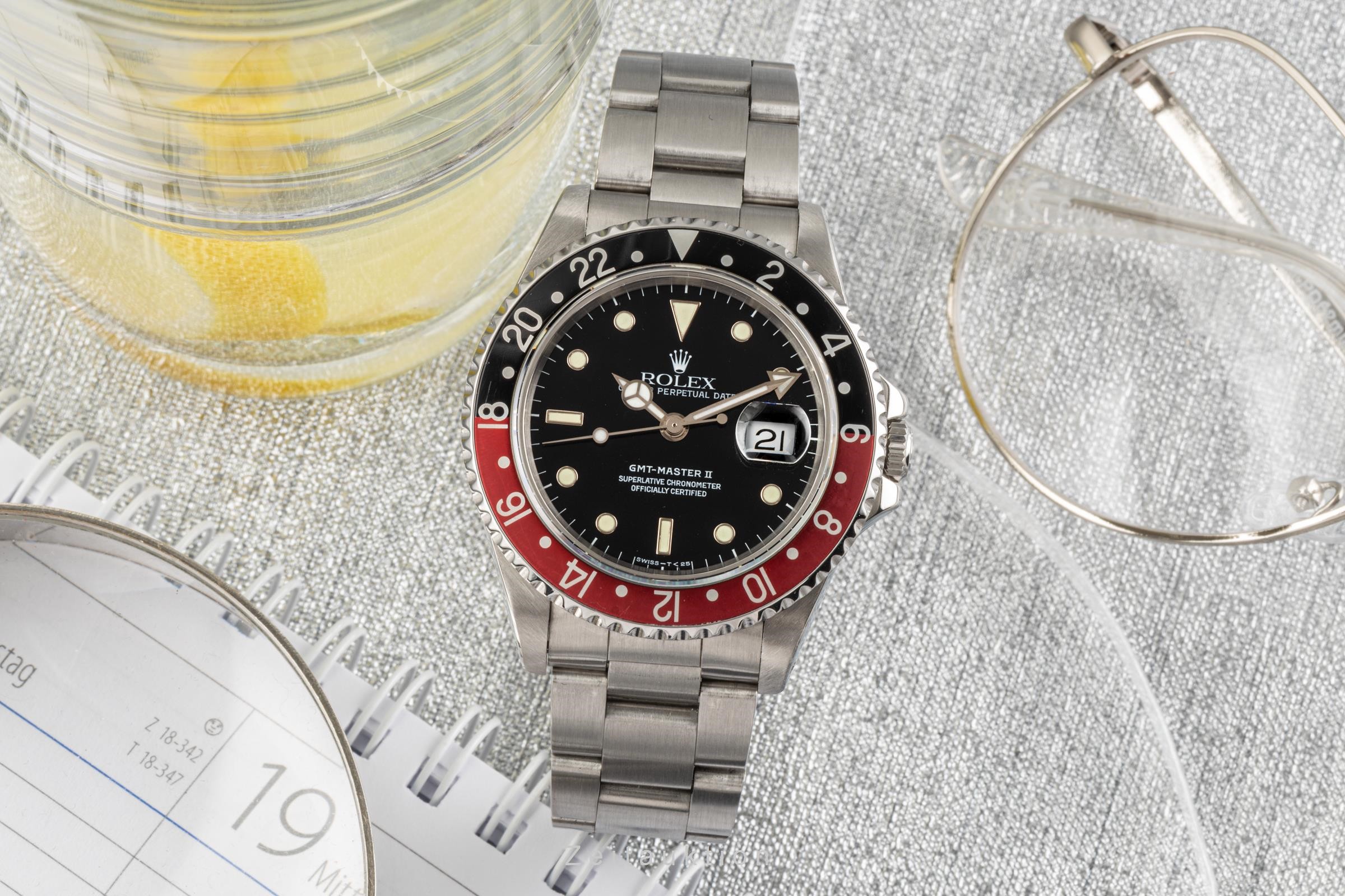 Rolex GMT-Master II Stahl Automatik Kal. 3185 Ref. 16710  | Zeitauktion