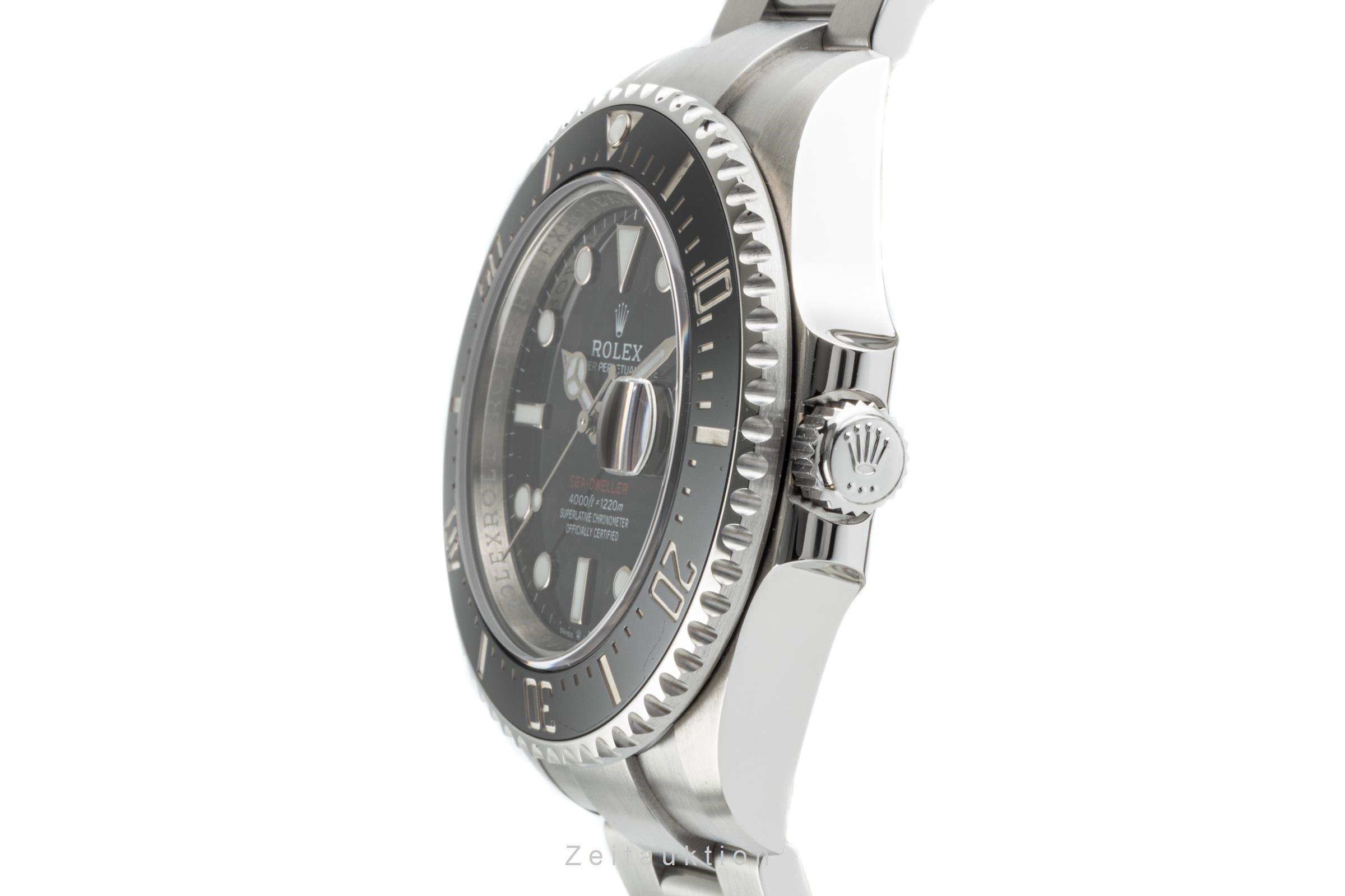 Rolex Sea-Dweller steel automatic Kal. 3235 Ref. 126600  | Zeitauktion