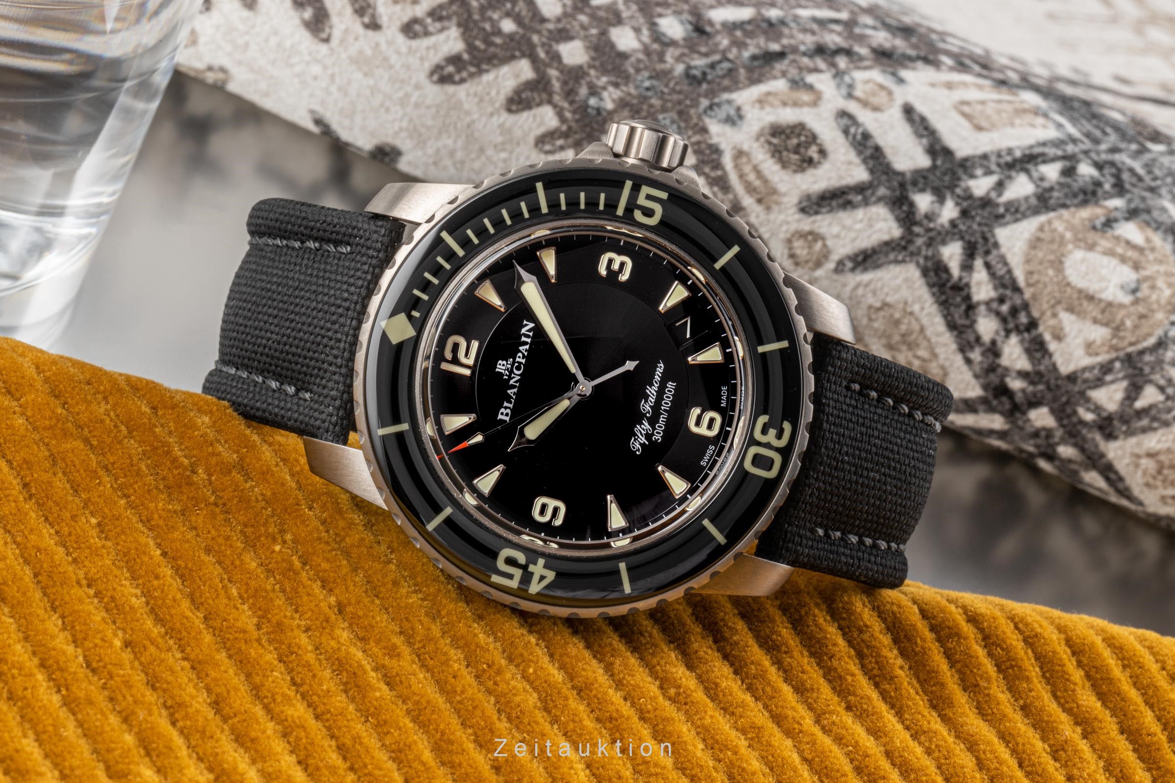 Blancpain Fifty Fathoms titanium automatic Kal. 1315 Ref. 5015