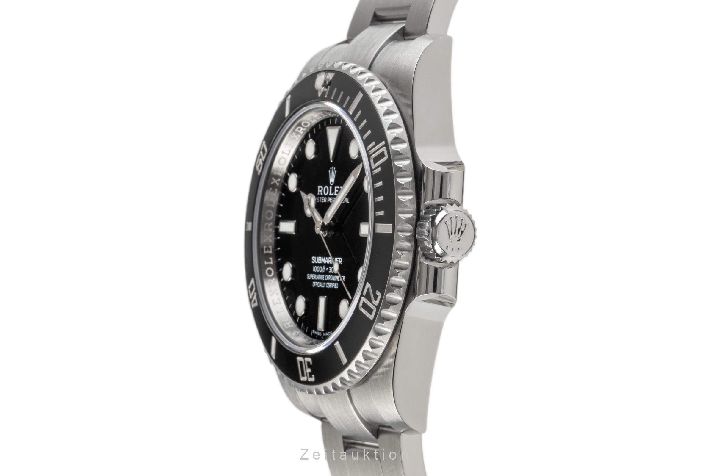 Rolex Submariner acero automático Kal. 3130 Ref. 114060  | Zeitauktion