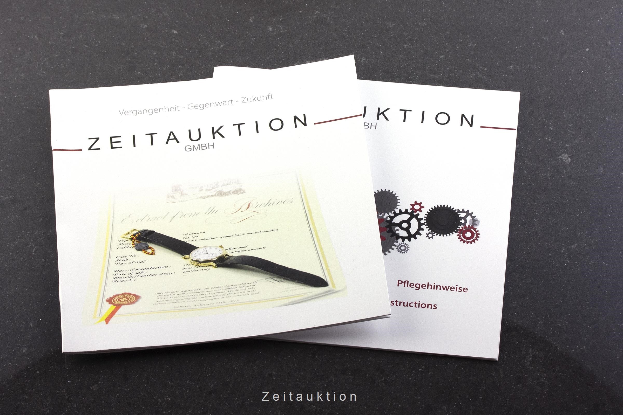Cartier Pasha chronograph 18 ct gold quartz Kal. 212P Ref. 1353  | Zeitauktion