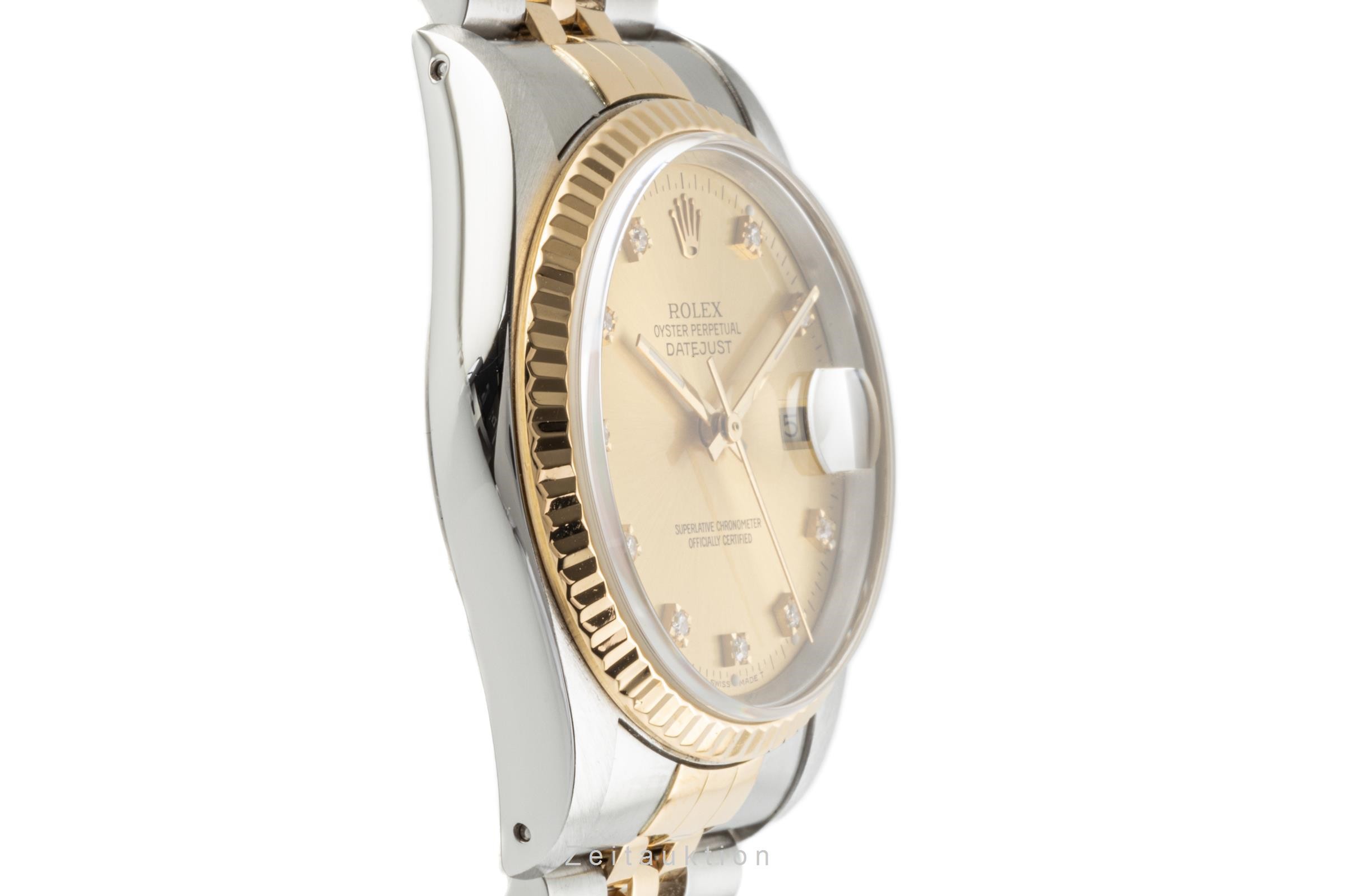 Rolex Datejust acier / or  automatique Kal. 3135 Ref. 16233  | Zeitauktion