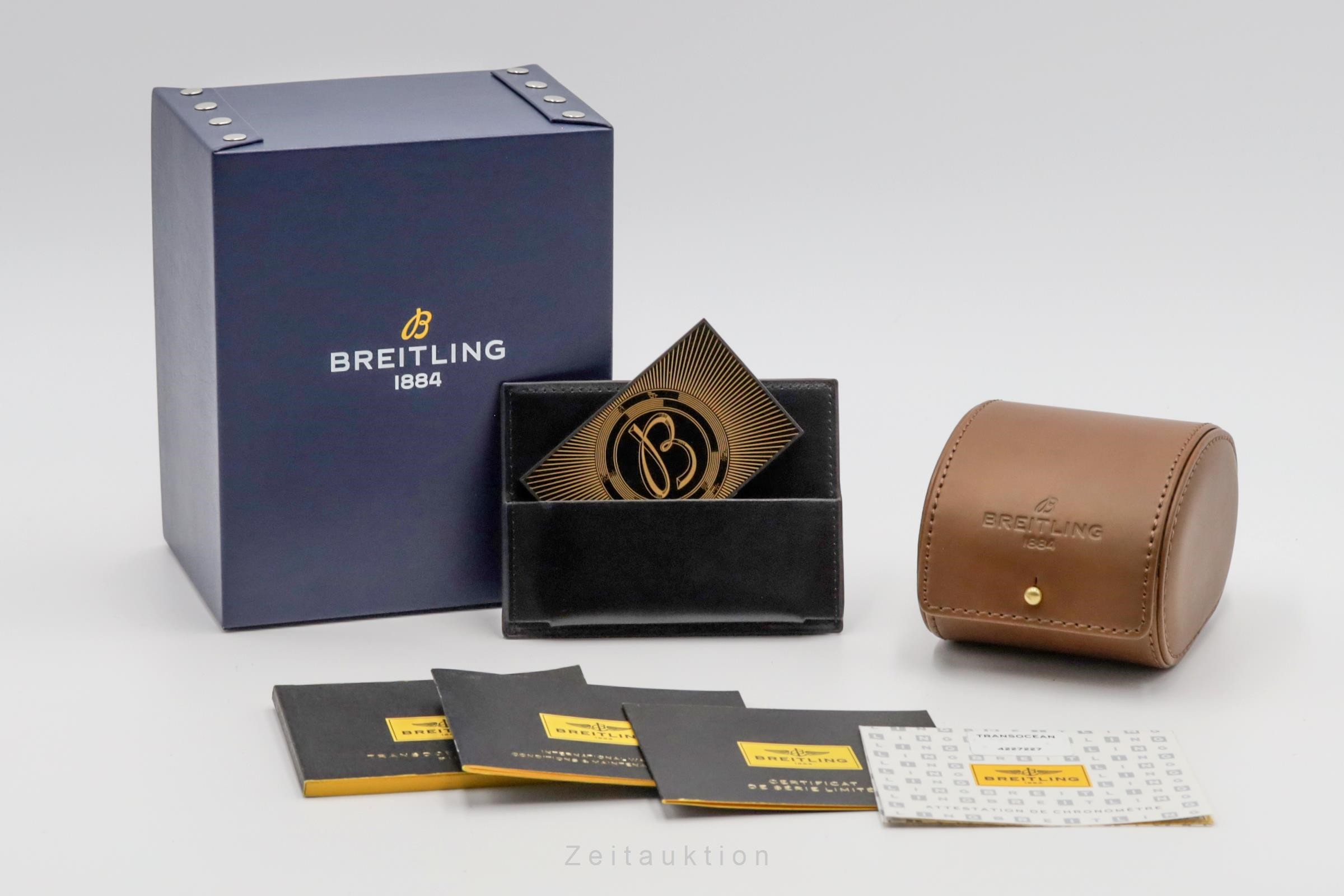 Breitling Transocean chronograph steel automatic Kal. B05 Ref. MB0510  | Zeitauktion