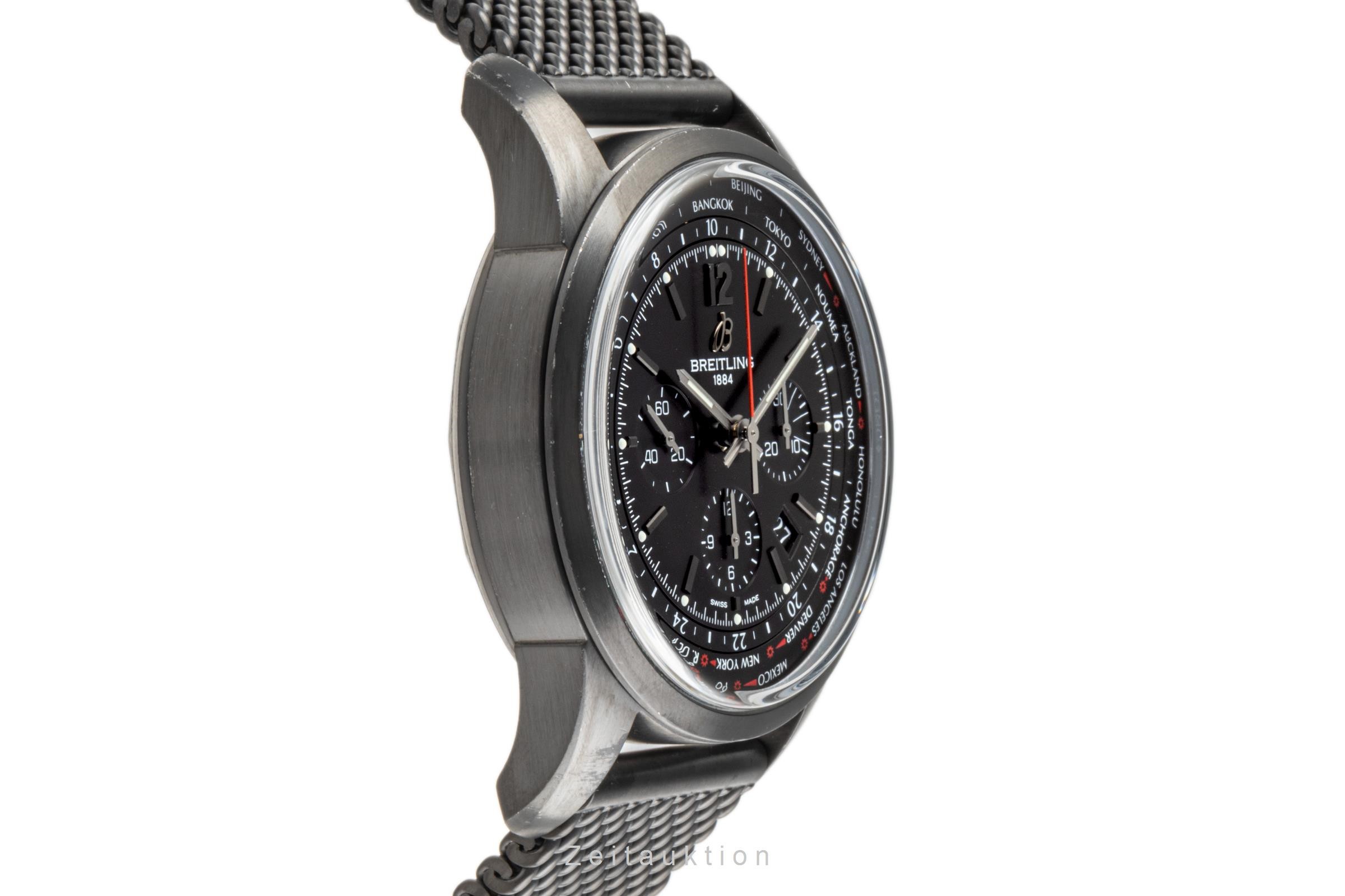 Breitling Transocean chronograph steel automatic Kal. B05 Ref. MB0510  | Zeitauktion