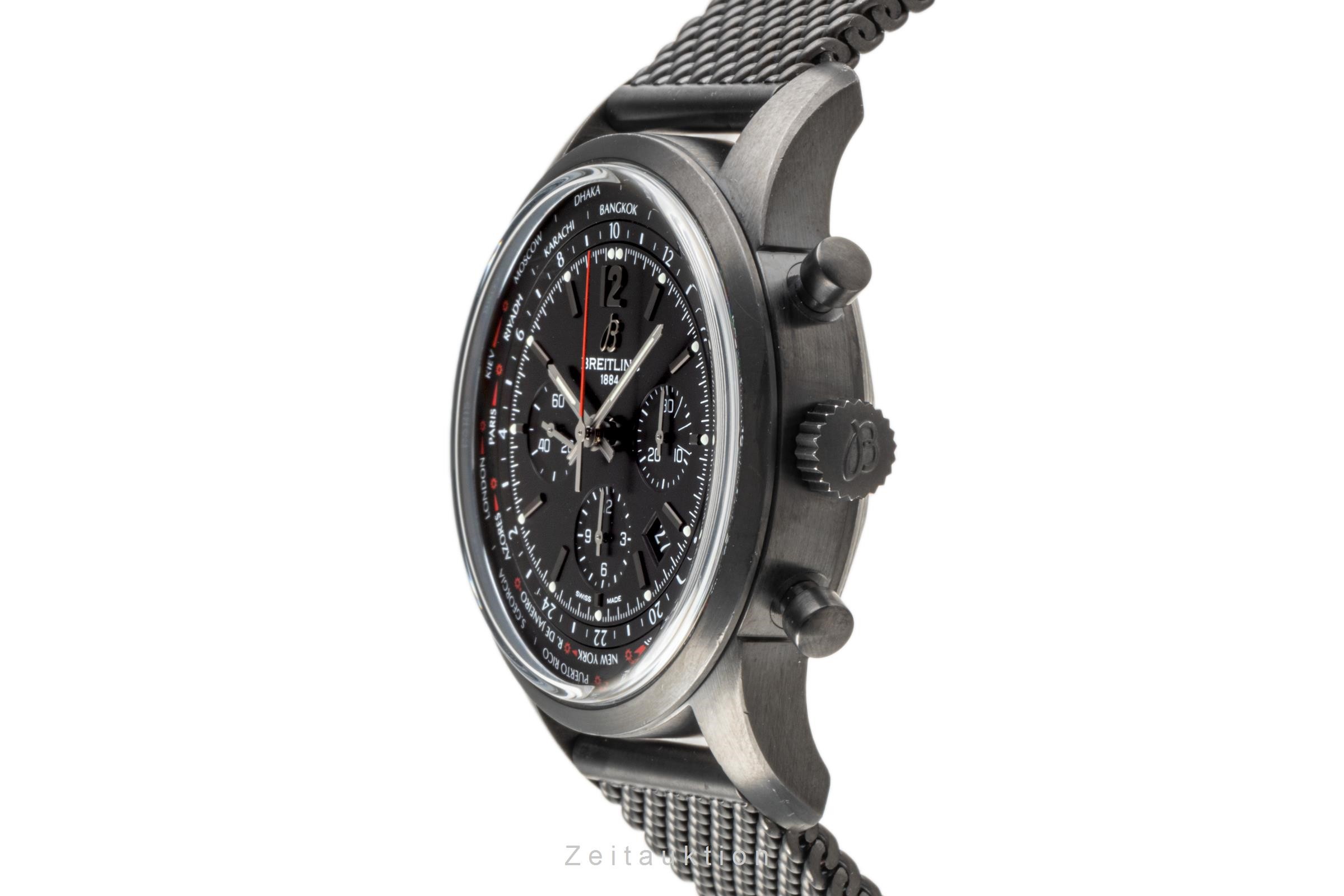Breitling Transocean chronograph steel automatic Kal. B05 Ref. MB0510  | Zeitauktion