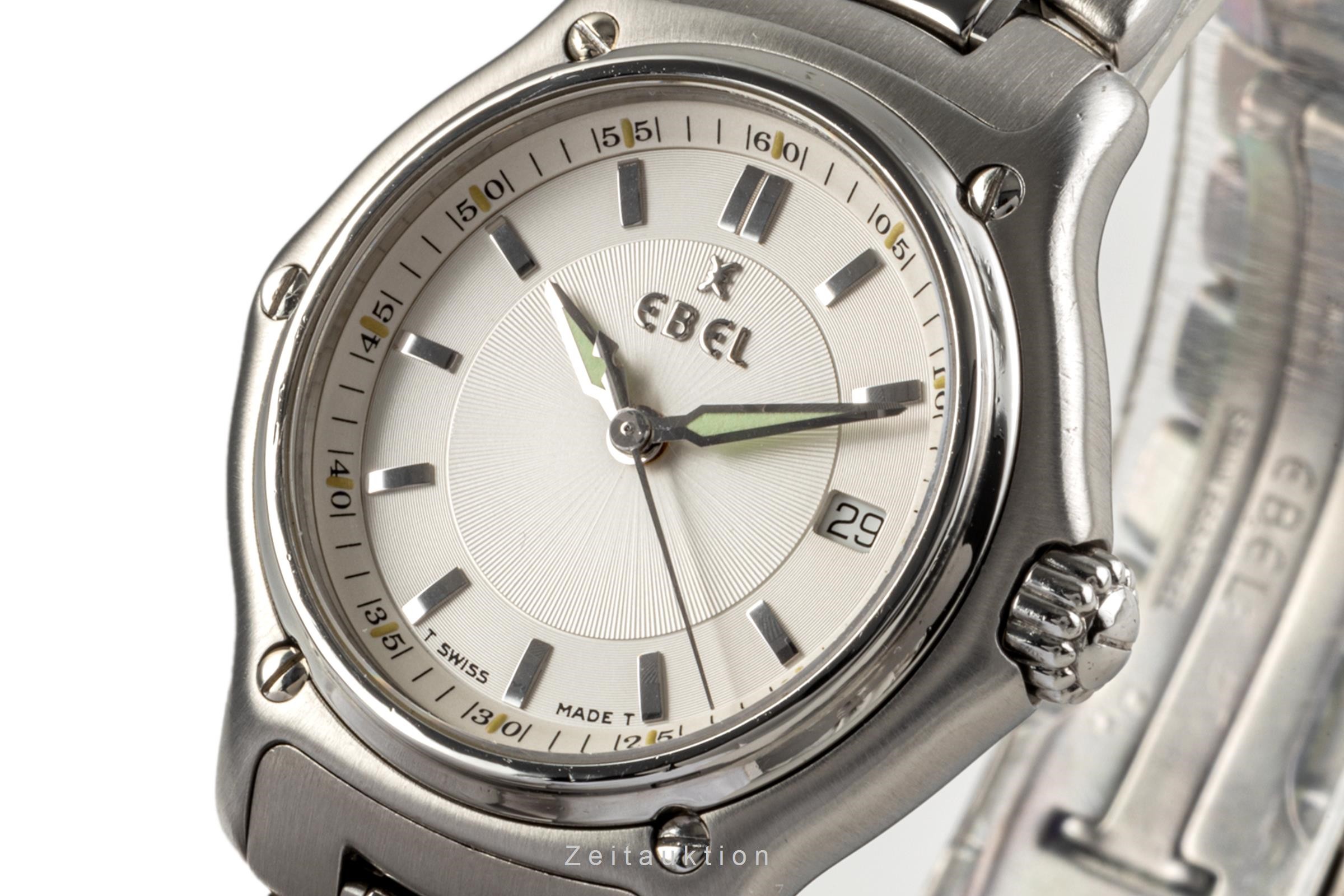 Ebel 1911 acero cuarzo Kal. 87 Ref. 9087221  | Zeitauktion