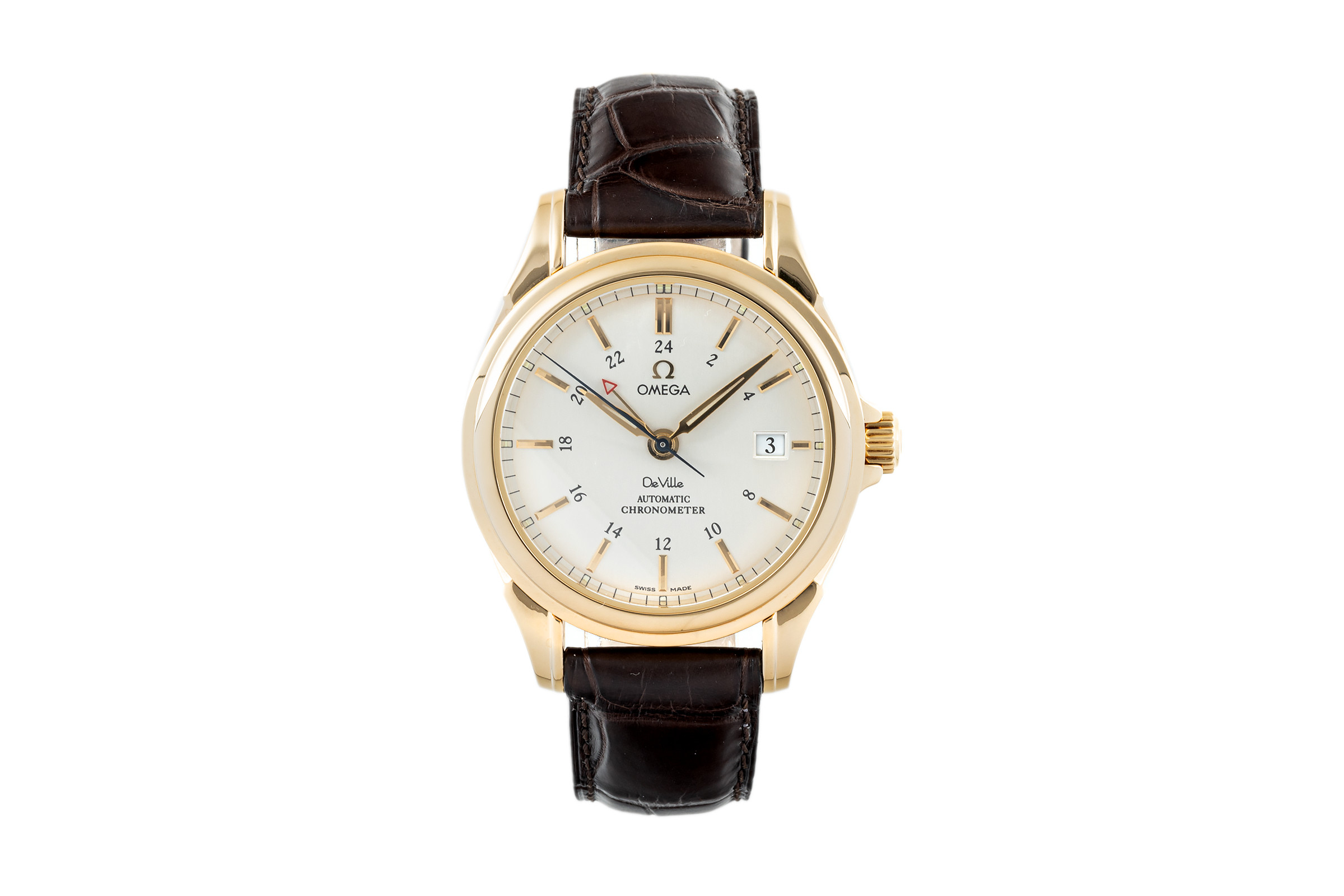 Omega De Ville 18 ct gold automatic Kal. 2628 Ref. 4633.30.00  | Zeitauktion