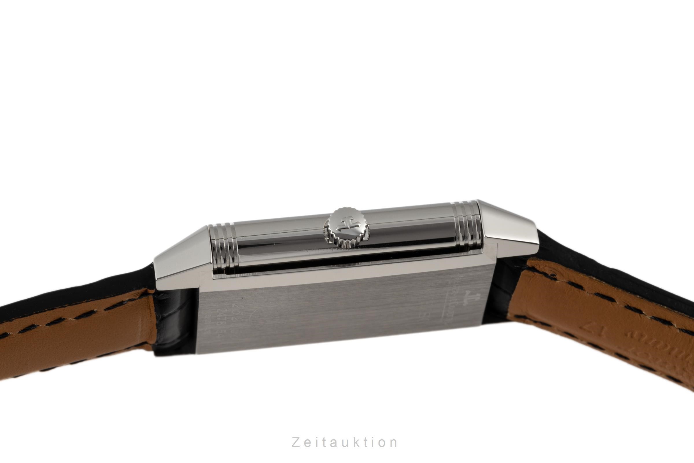 Jaeger-LeCoultre Reverso acier quartz Kal. 608 Ref. Q2518410, 252.8.08  | Zeitauktion