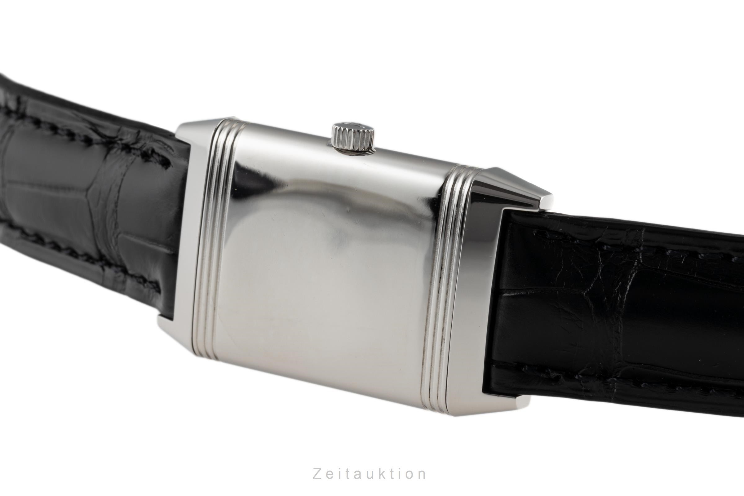 Jaeger-LeCoultre Reverso acier quartz Kal. 608 Ref. Q2518410, 252.8.08  | Zeitauktion