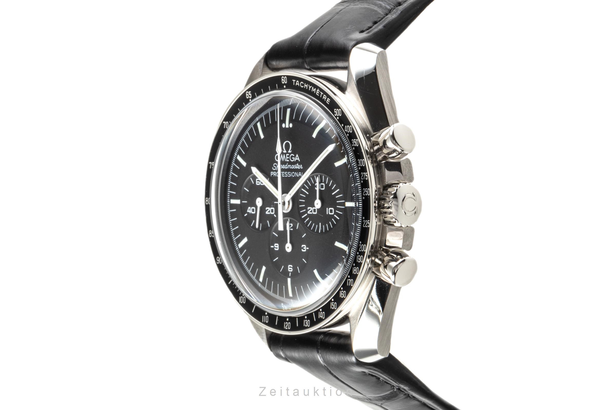 Omega Speedmaster Moonwatch chronograph steel manual winding Kal. 1861 Ref. 311.33.42.30.01.001  | Zeitauktion