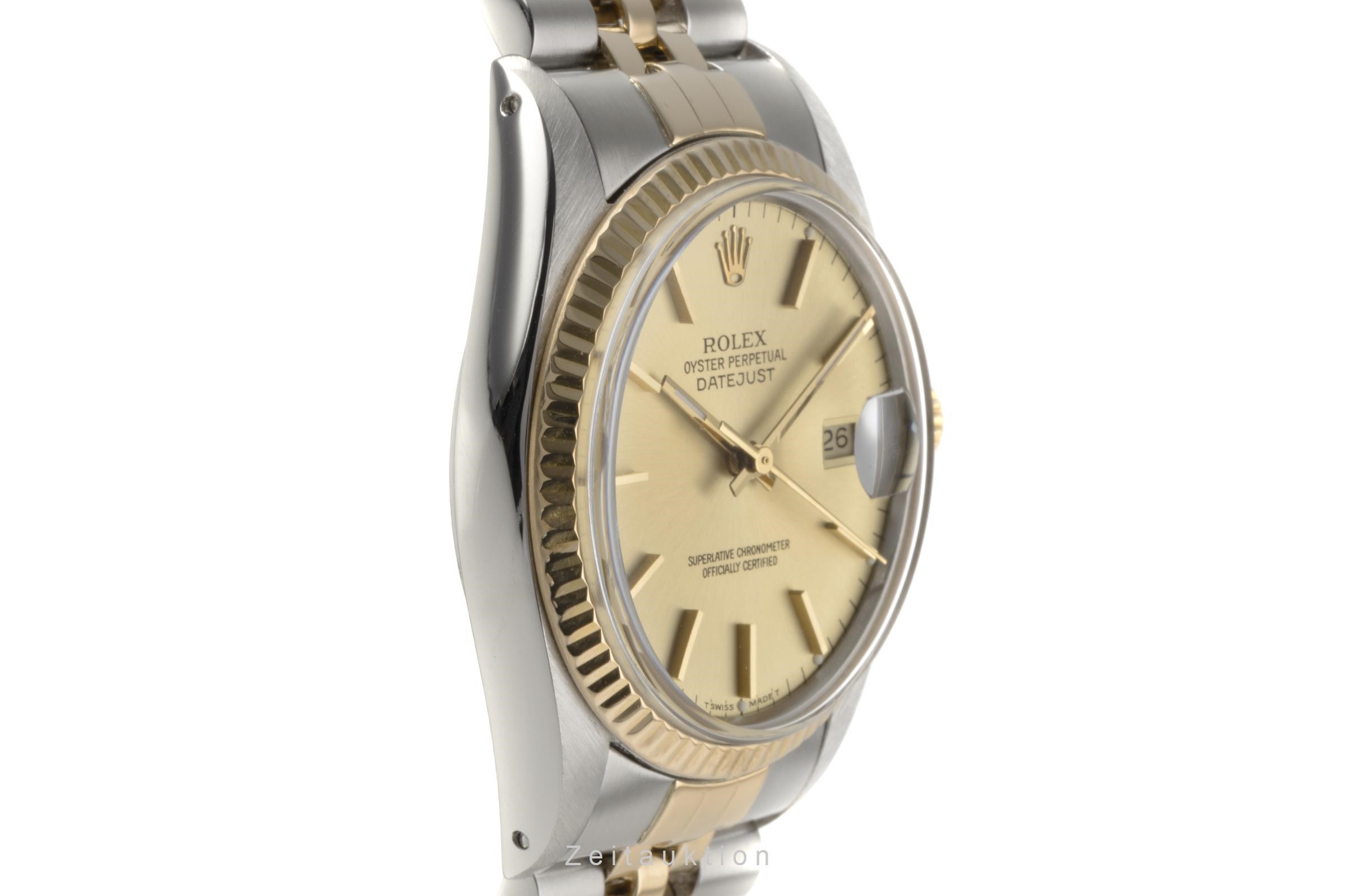 Rolex Datejust Stahl / Gold Automatik Kal. 3035 Ref. 16013  | Zeitauktion