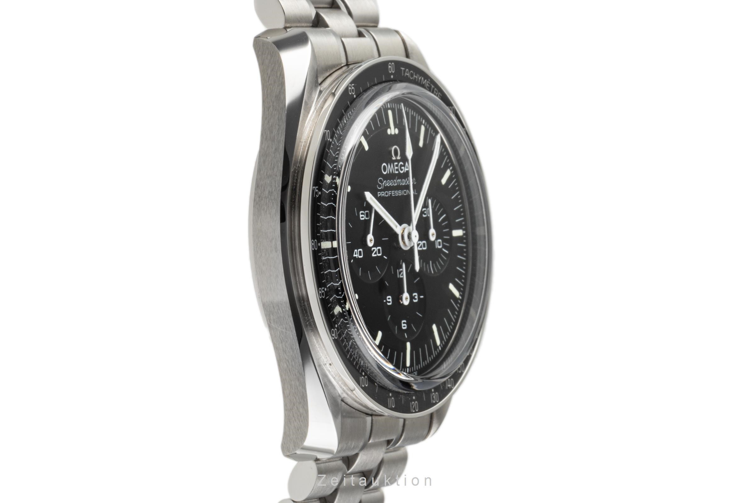 Omega Speedmaster chronographe acier à remontage manuel Kal. 3861 Ref. 310.30.42.50.01.002  | Zeitauktion