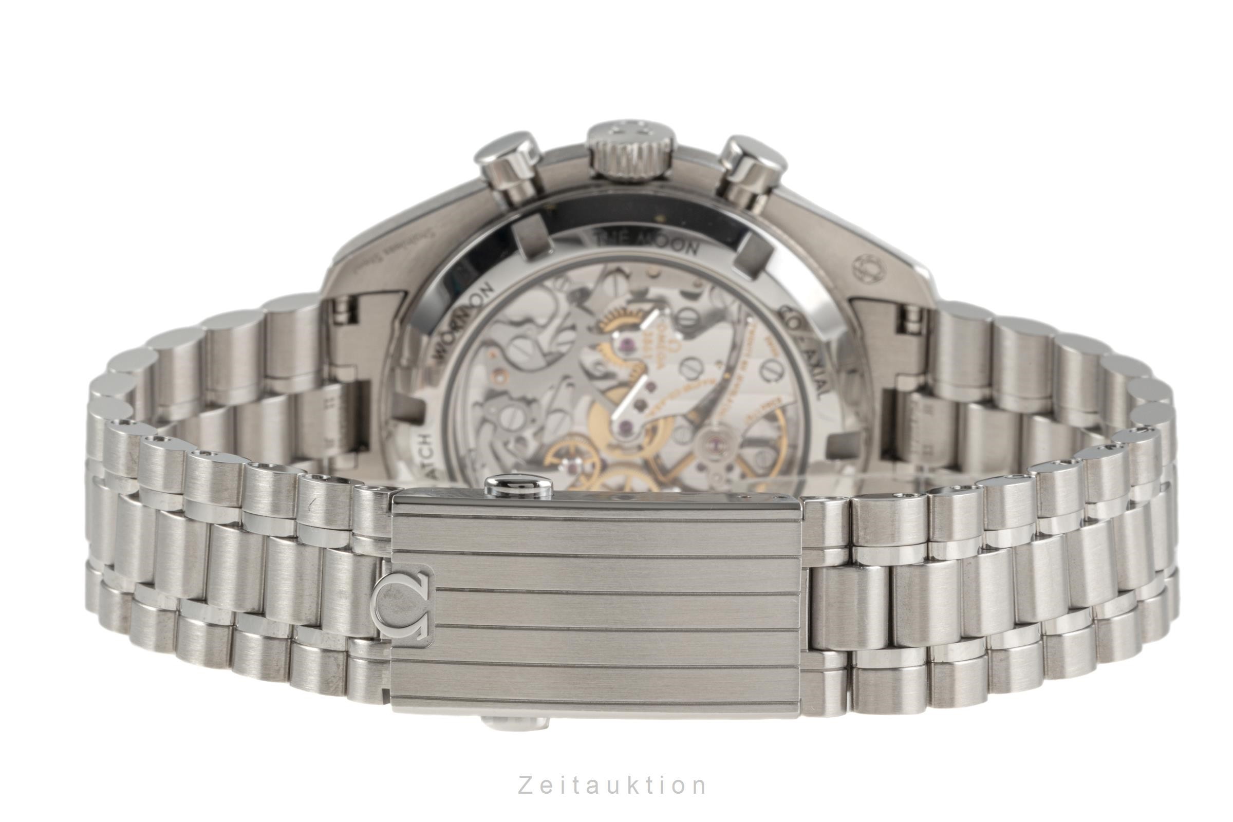 Omega Speedmaster chronograph steel manual winding Kal. 3861 Ref. 310.30.42.50.01.002  | Zeitauktion