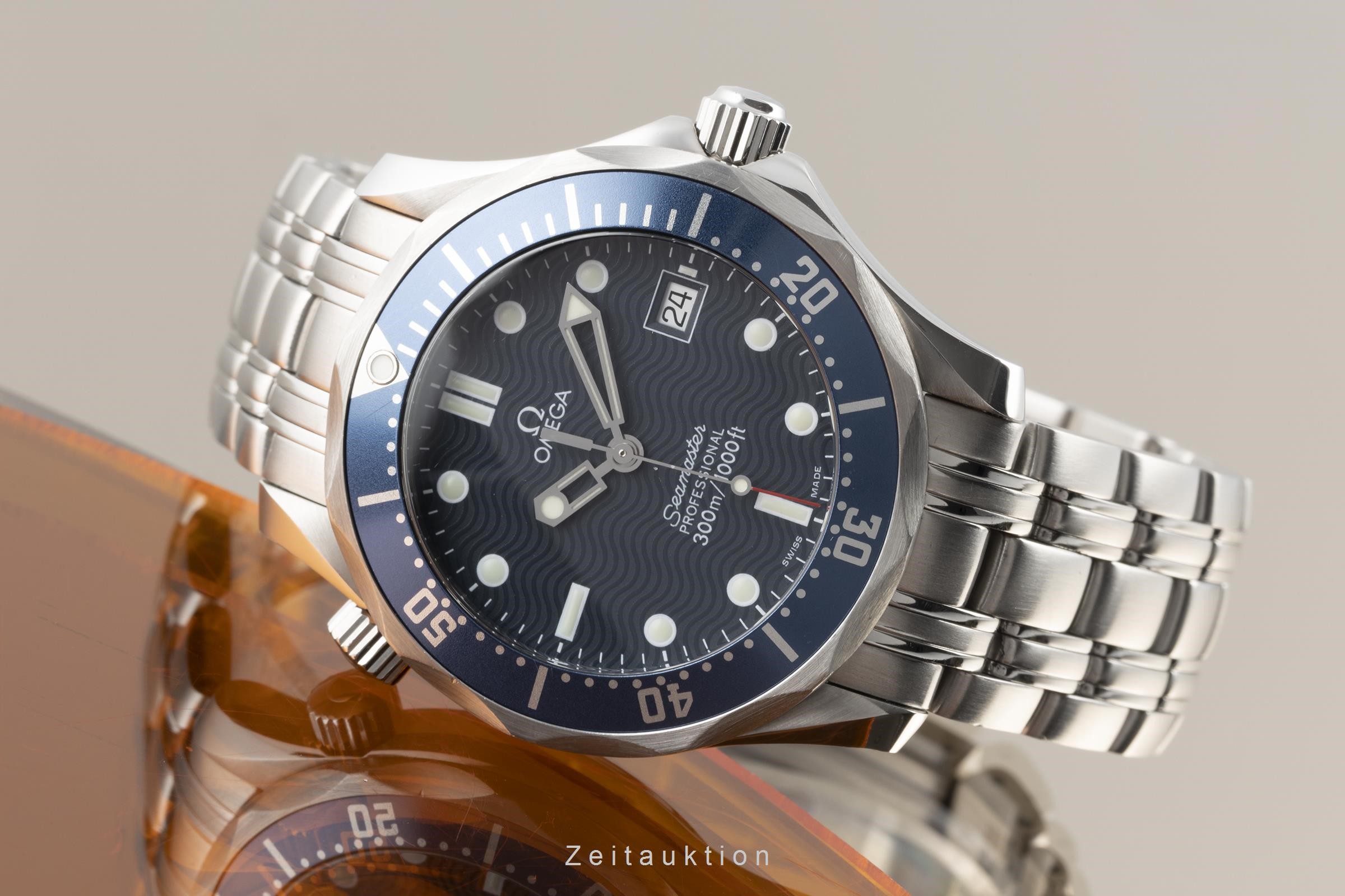 Omega Seamaster Stahl Quarz Kal. 1538 Ref. 2561.80.00, 196.1522  | Zeitauktion