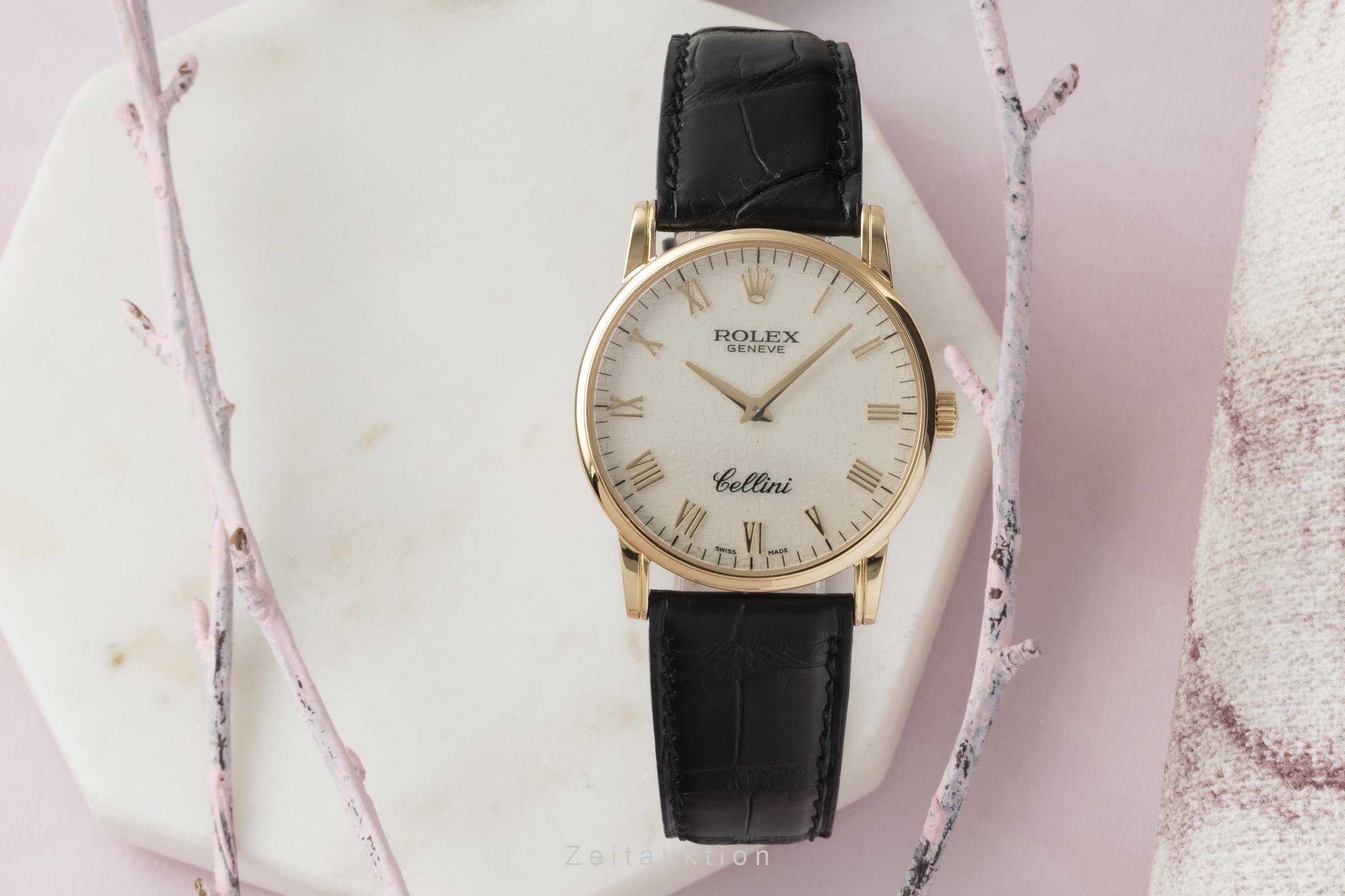 Rolex Cellini 18k Gold Handaufzug Kal. 1602 Ref. 5116 2300596