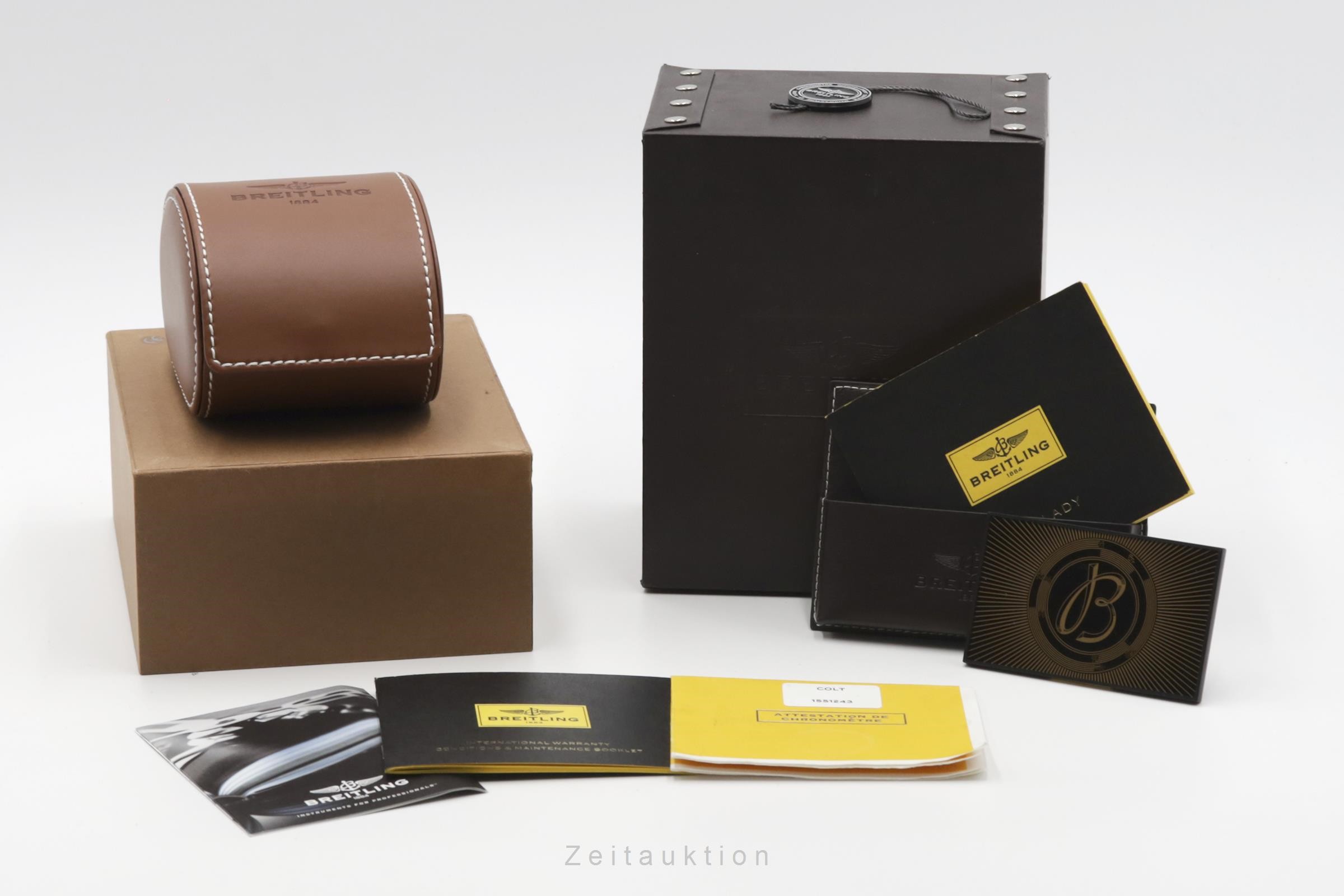 Breitling Colt Stahl Quarz Kal. B77 Ref. A7738811/BD46  | Zeitauktion