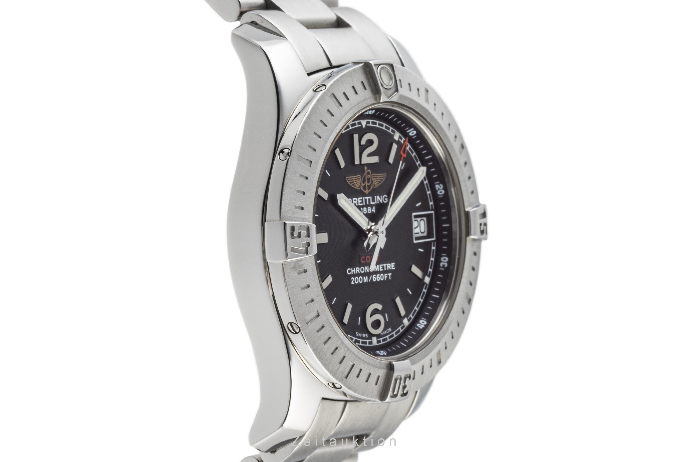 Breitling Colt Stahl Quarz Kal. B77 Ref. A7738811/BD46  | Zeitauktion