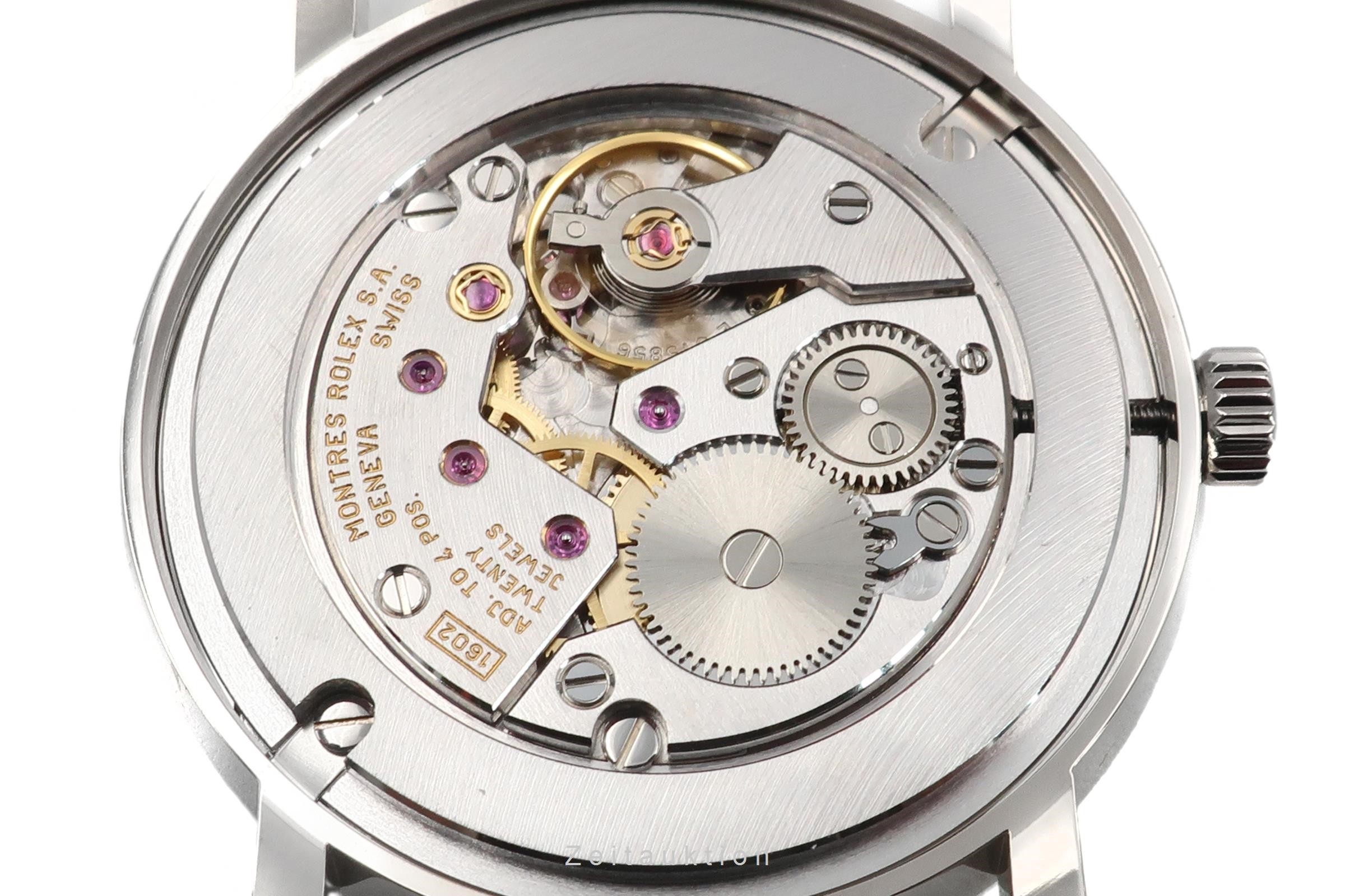 Rolex Cellini 18 ct white gold manual winding Kal. 1602 Ref. 5115  | Zeitauktion