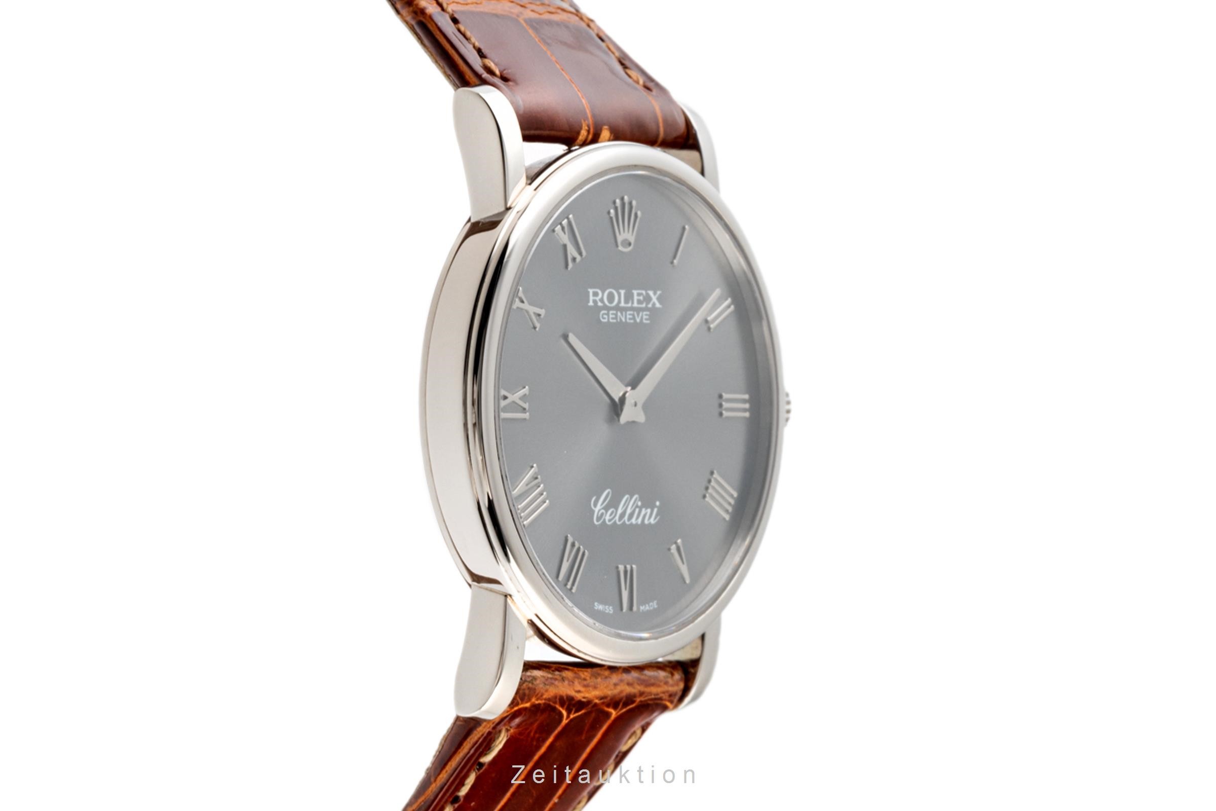 Rolex Cellini 18 ct white gold manual winding Kal. 1602 Ref. 5115  | Zeitauktion