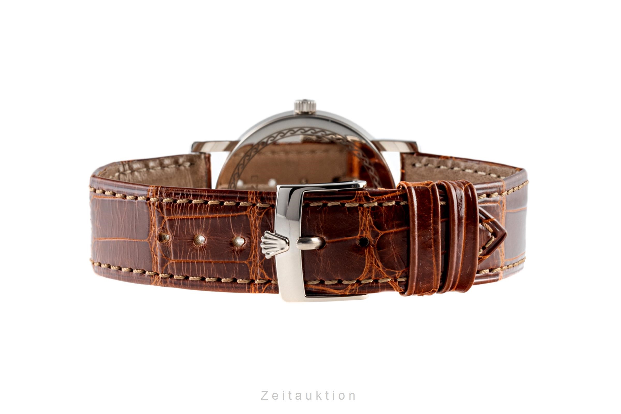 Rolex Cellini 18 ct white gold manual winding Kal. 1602 Ref. 5115  | Zeitauktion