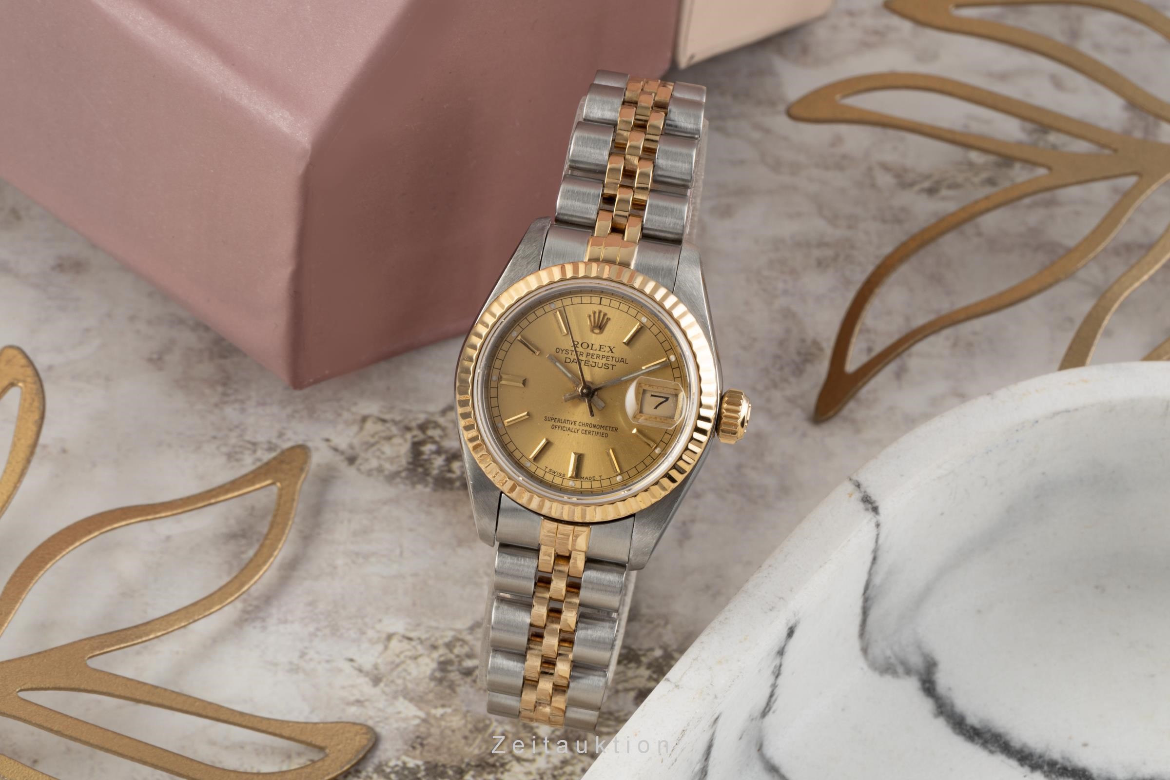 Rolex Lady Datejust acier / or  automatique Kal. 2135 Ref. 69173  | Zeitauktion