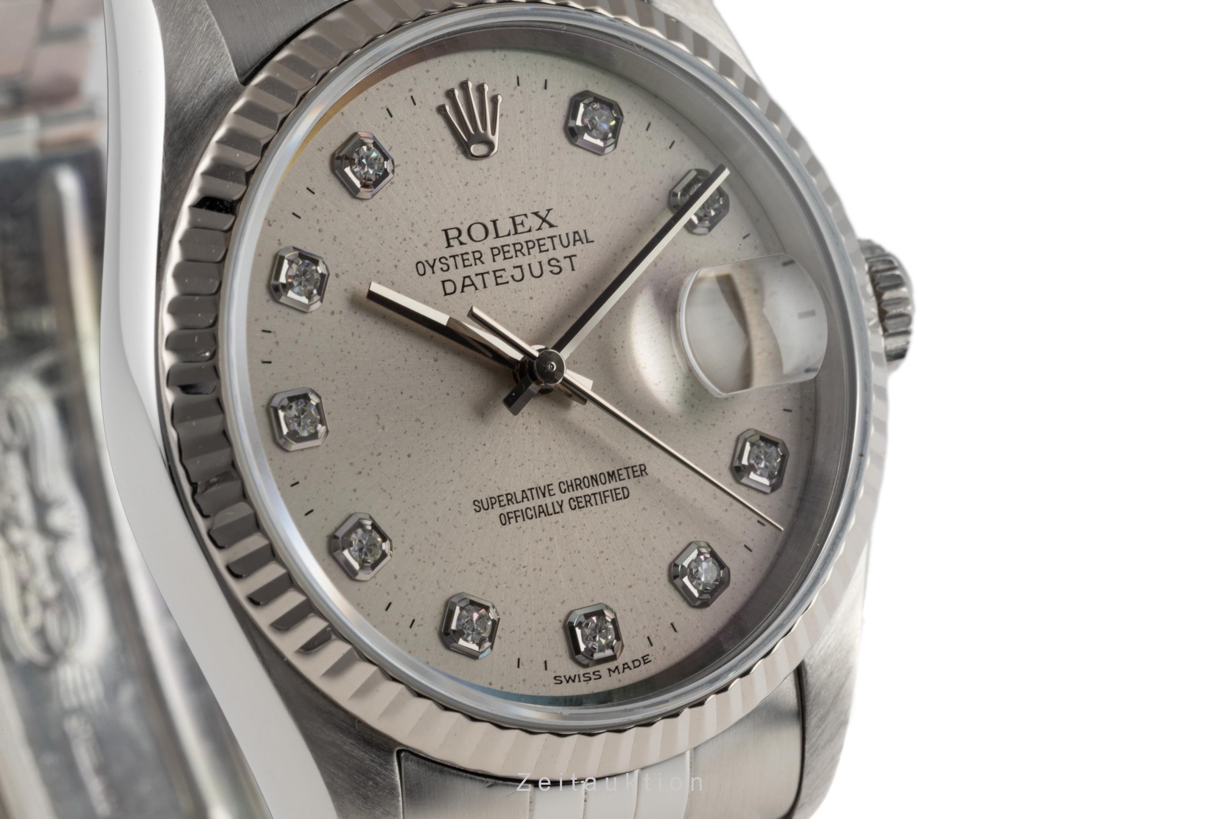 Rolex Datejust steel / white gold automatic Kal. 3135 Ref. 16234  | Zeitauktion