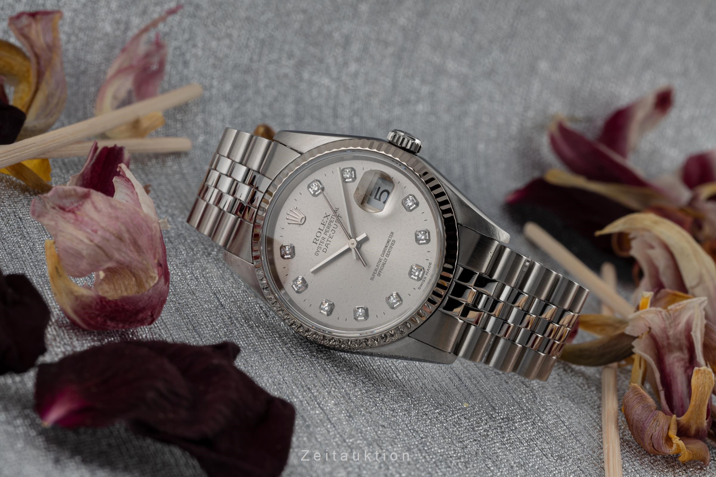 Rolex Datejust steel / white gold automatic Kal. 3135 Ref. 16234  | Zeitauktion