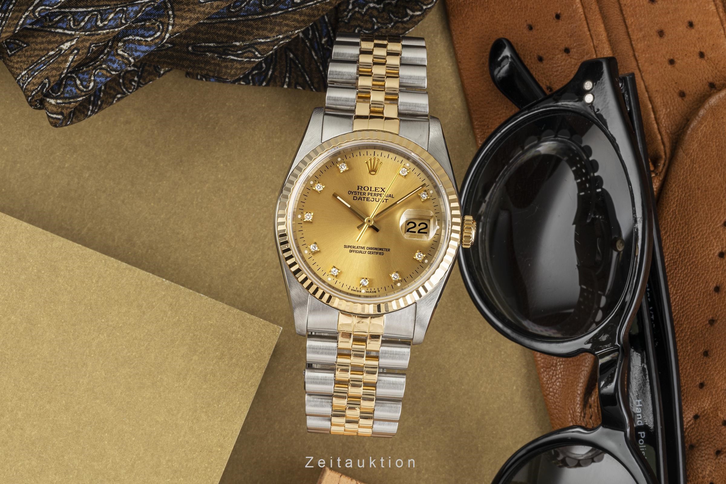 Rolex Datejust steel automatic Kal. 3135 Ref. 16233  | Zeitauktion
