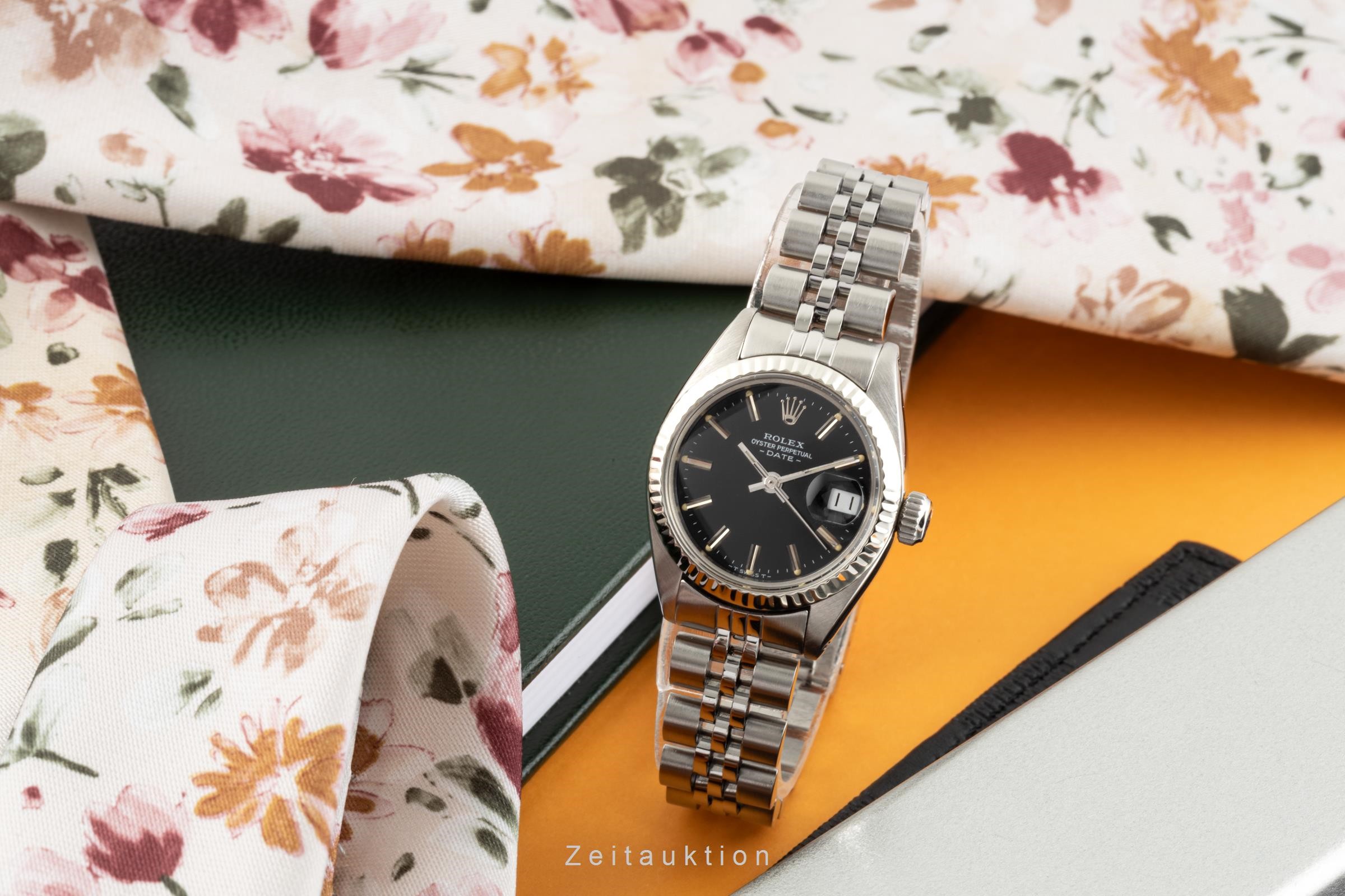 Rolex Lady Date Stahl / Weissgold Automatik Kal. 2030 Ref. 6917  | Zeitauktion
