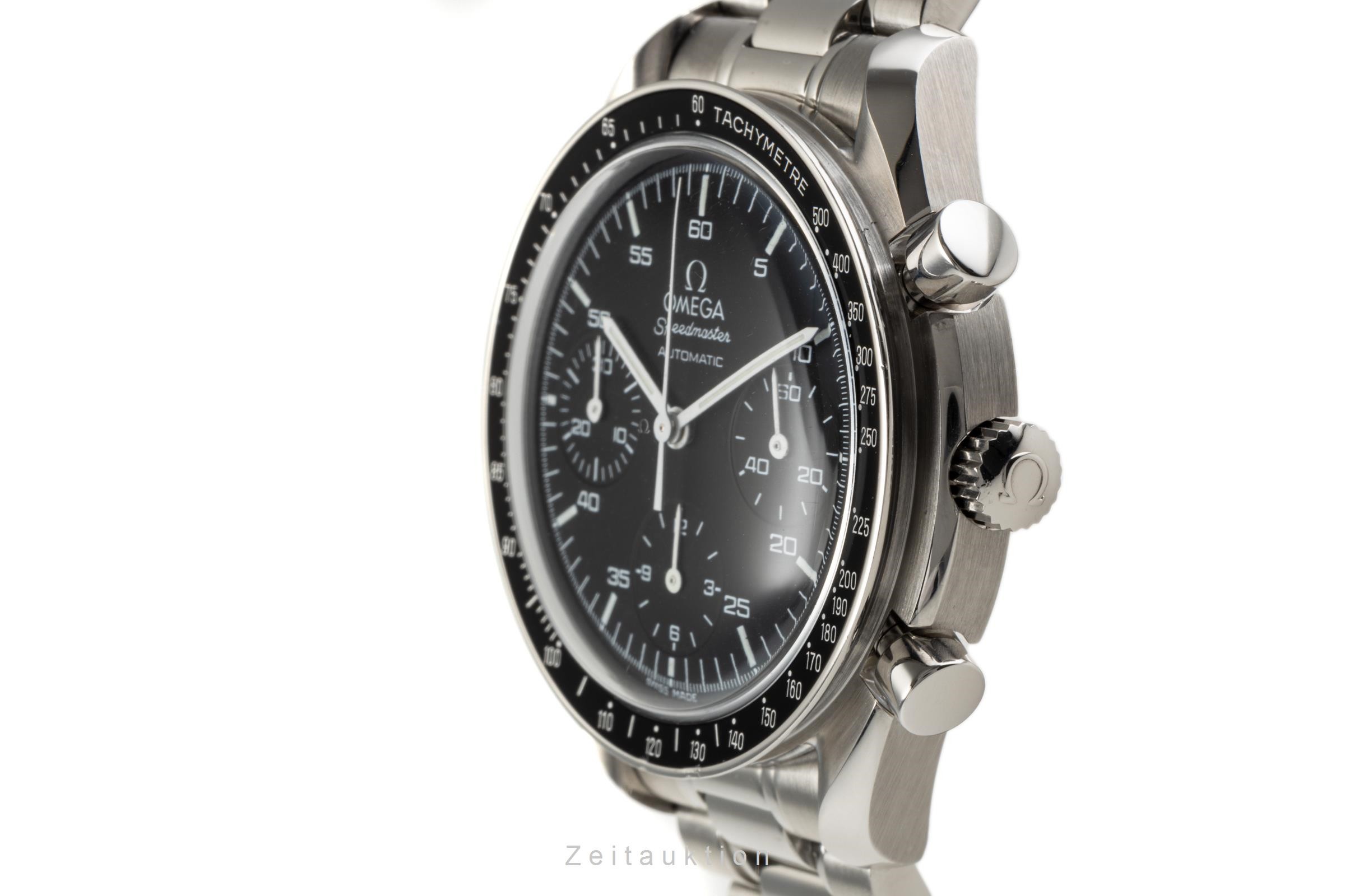Omega Speedmaster Chronograph Stahl Automatik Kal. 3220A Ref. 3510.50.00  | Zeitauktion