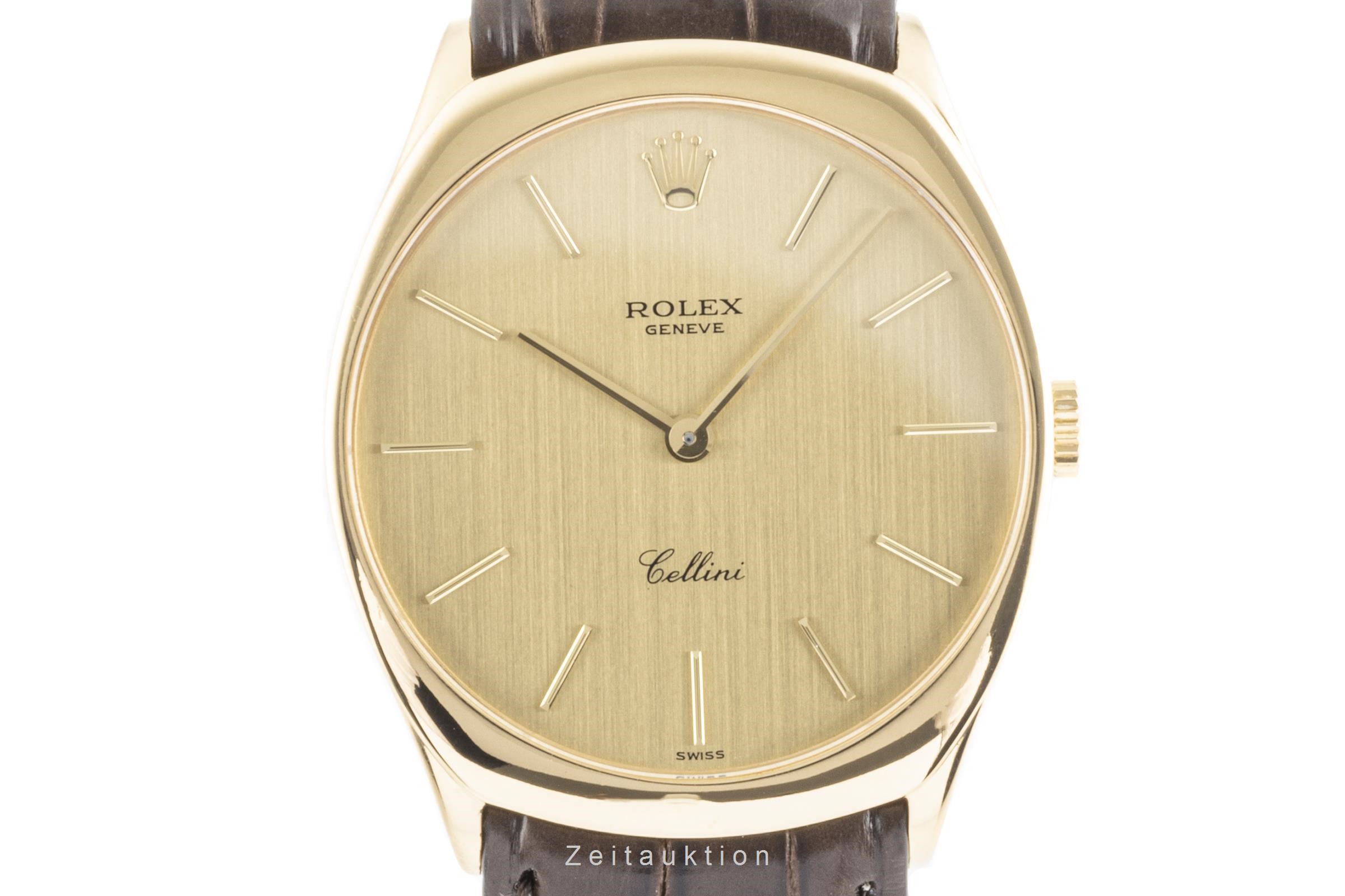 Rolex Cellini 18k Gold Handaufzug Kal. 1602 Ref. 4133/8  | Zeitauktion
