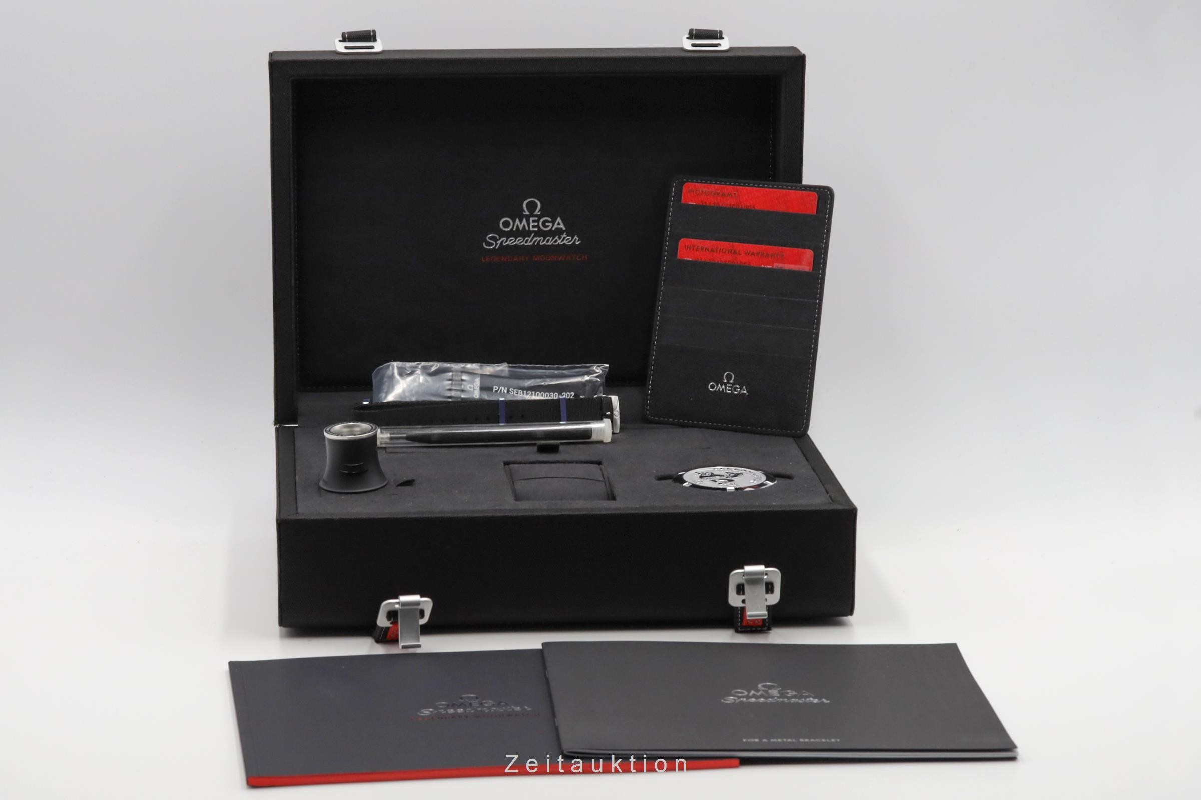 Omega Speedmaster chronograph steel manual winding Kal. 1861 Ref. 311.30.42.30.01.005  | Zeitauktion