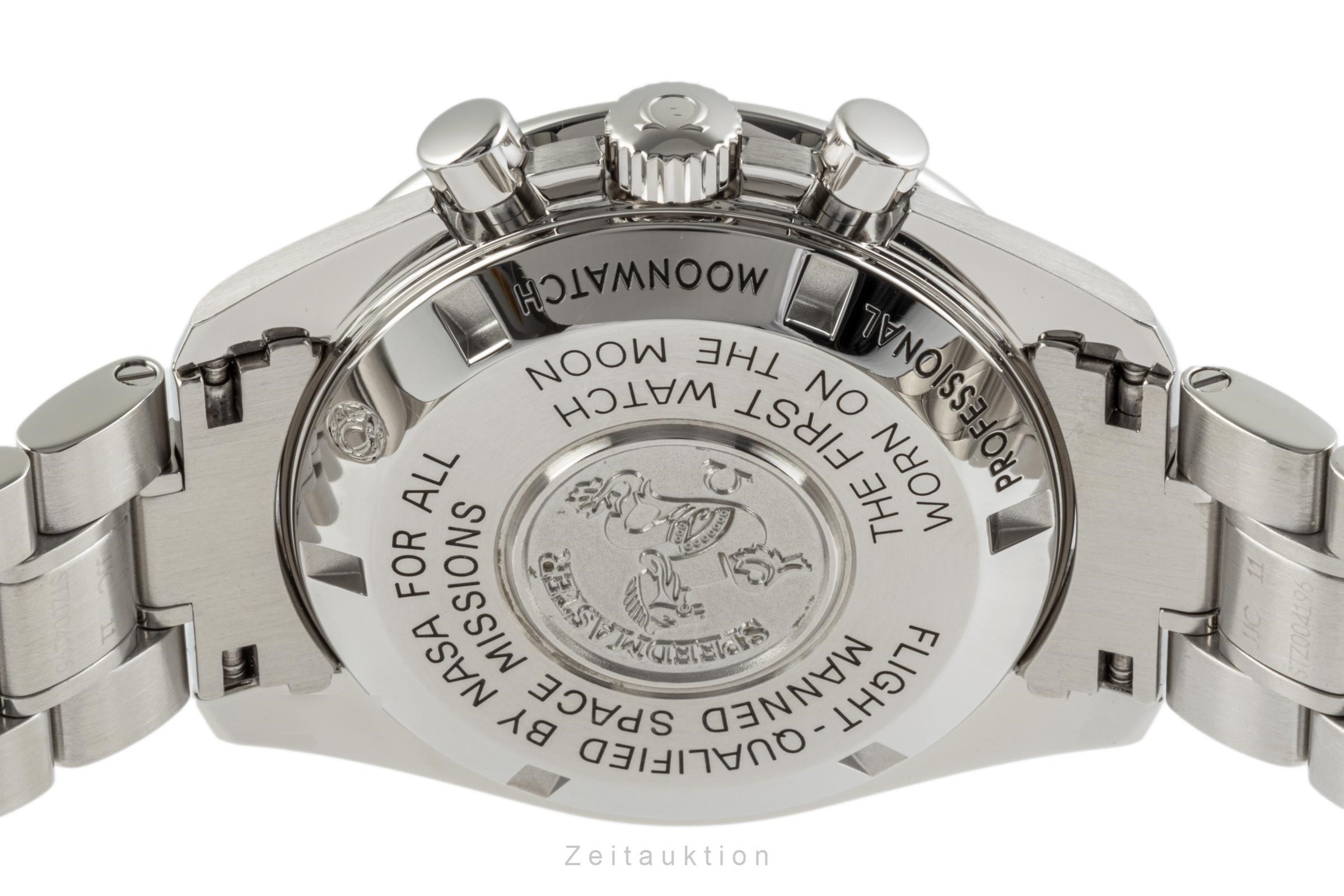 Omega Speedmaster chronograph steel manual winding Kal. 1861 Ref. 311.30.42.30.01.005  | Zeitauktion