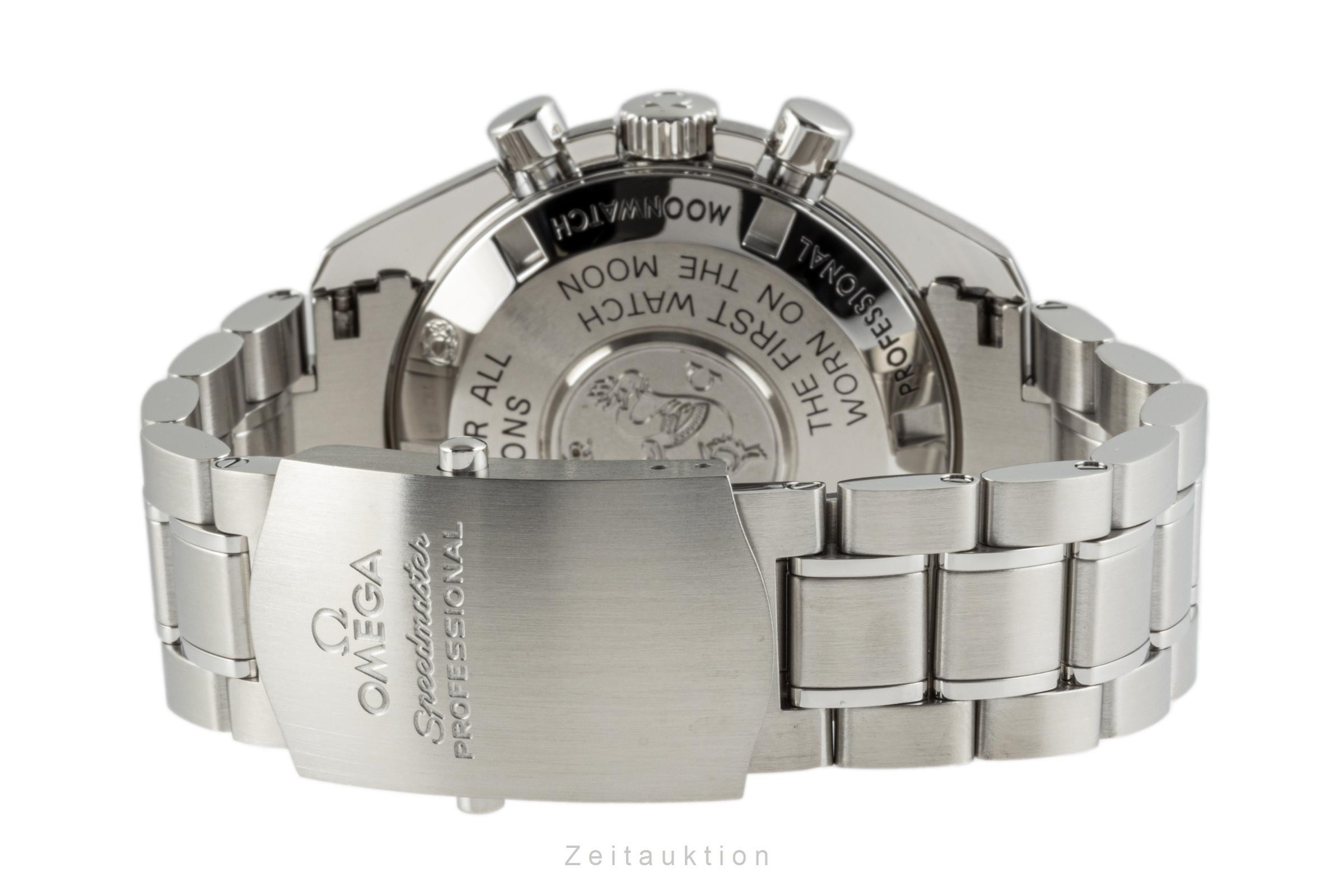 Omega Speedmaster chronograph steel manual winding Kal. 1861 Ref. 311.30.42.30.01.005  | Zeitauktion