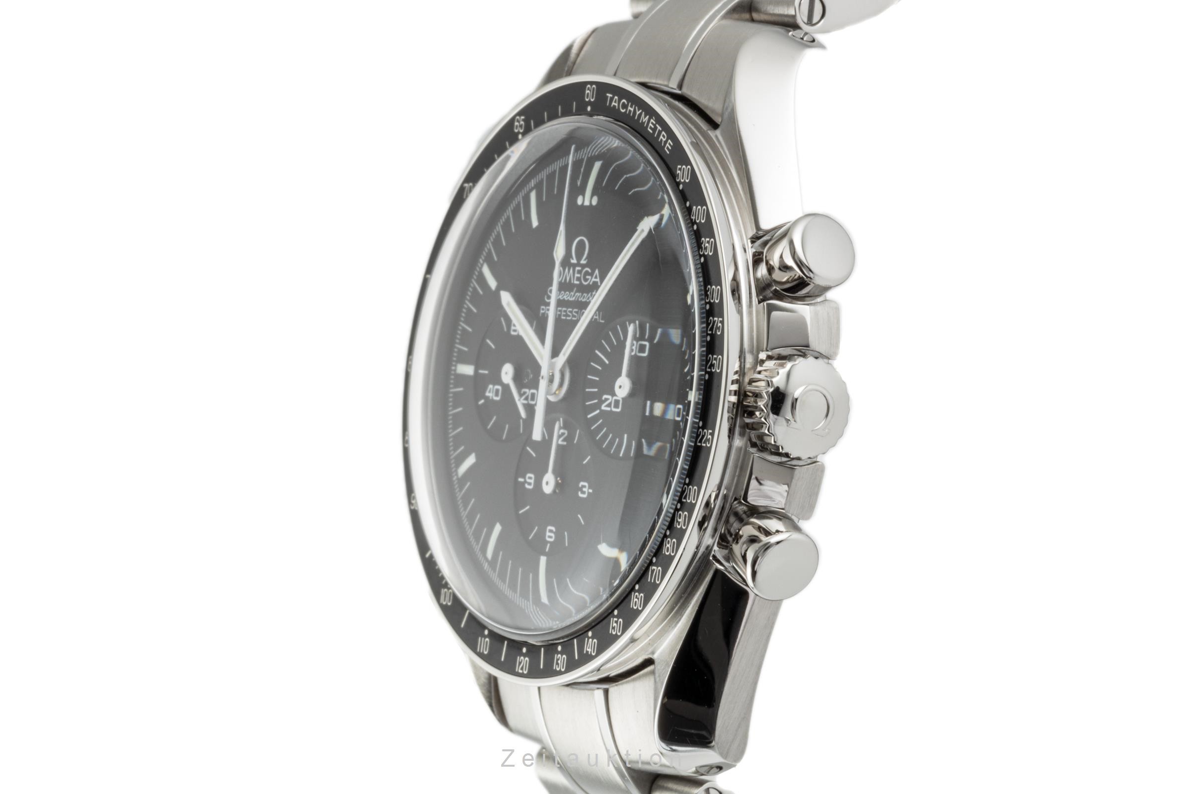 Omega Speedmaster chronograph steel manual winding Kal. 1861 Ref. 311.30.42.30.01.005  | Zeitauktion