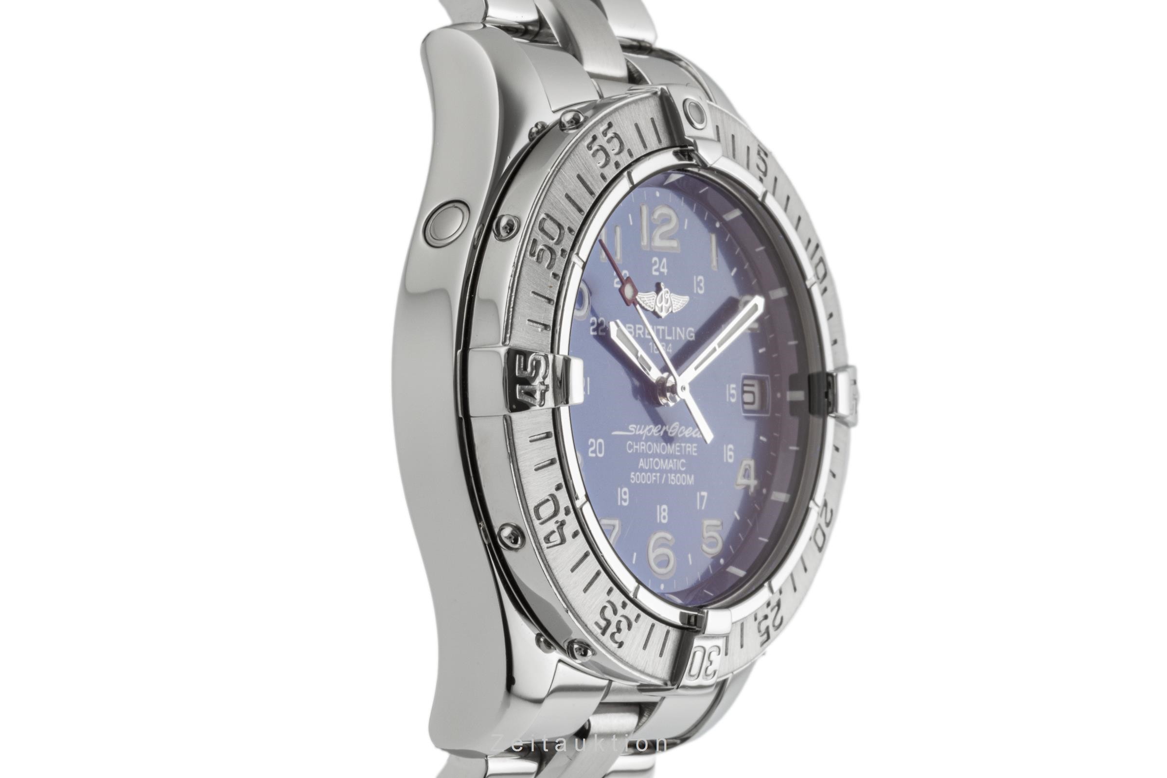 Breitling Superocean Stahl Automatik Kal. B17 Ref. A17360  | Zeitauktion