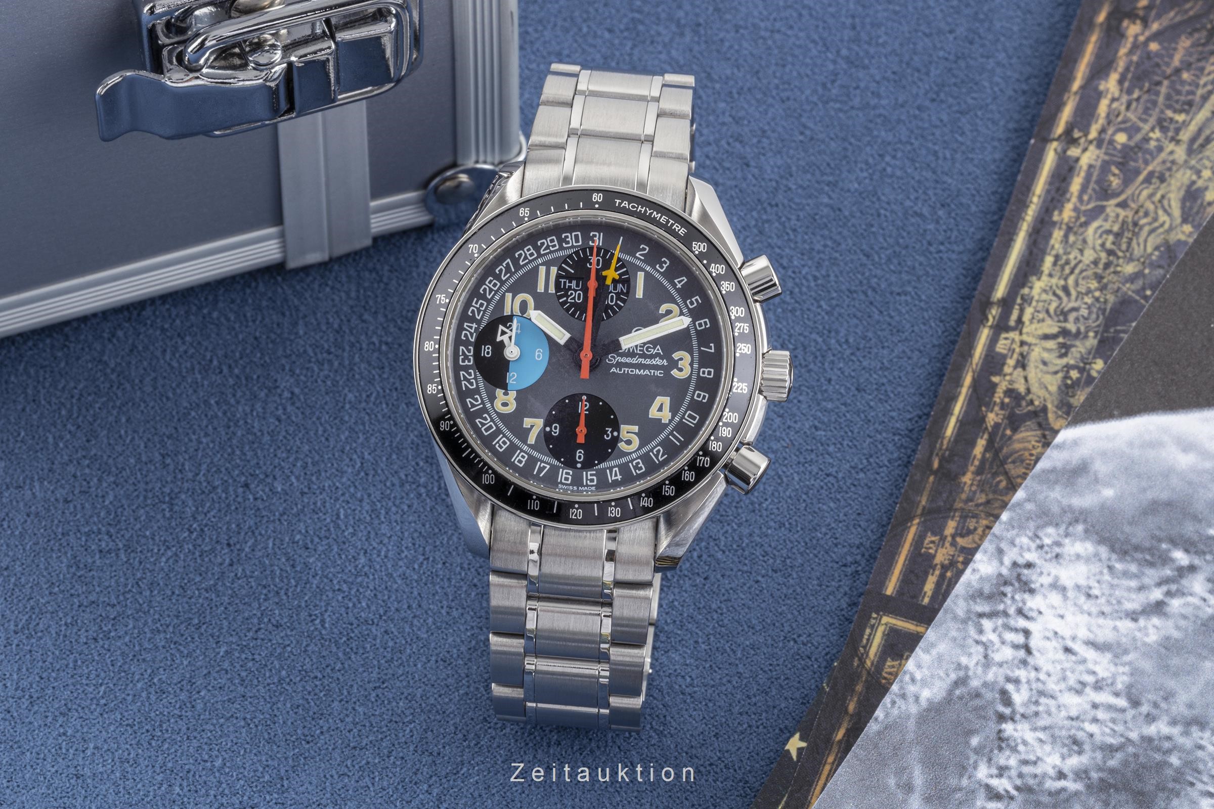Omega Speedmaster chronograph steel automatic Kal. 1151 Ref. 3820.53.26, 175.0048, 375.0048  | Zeitauktion