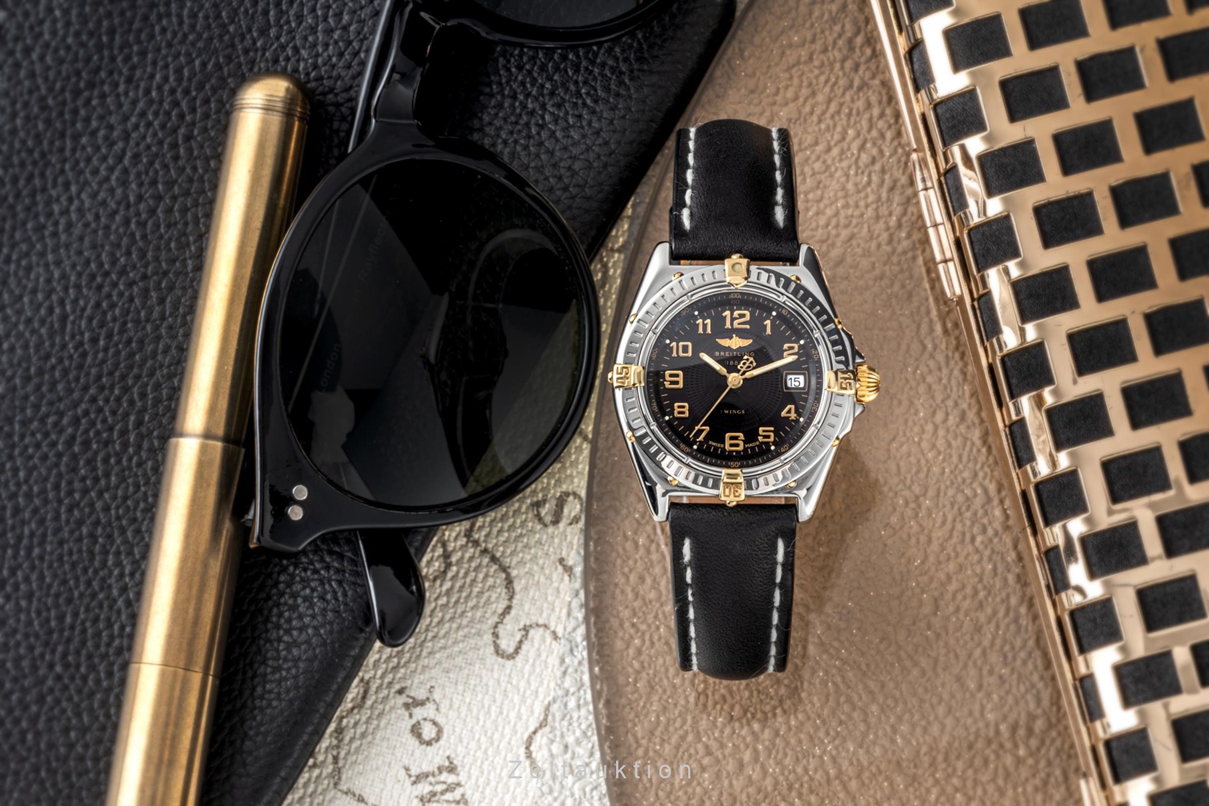 Breitling Wings steel / gold quartz Kal. B67 Ref. B67050