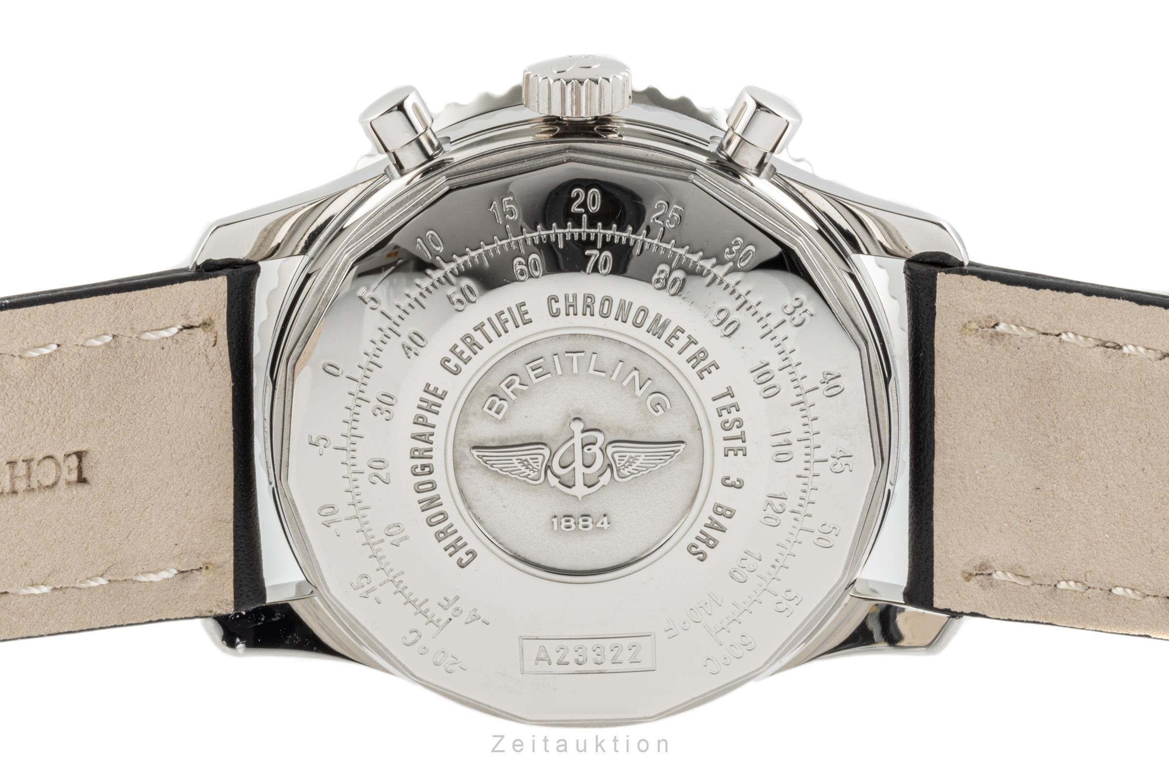 Breitling Navitimer chronograph steel automatic Kal. B23 Ref. A23322  | Zeitauktion