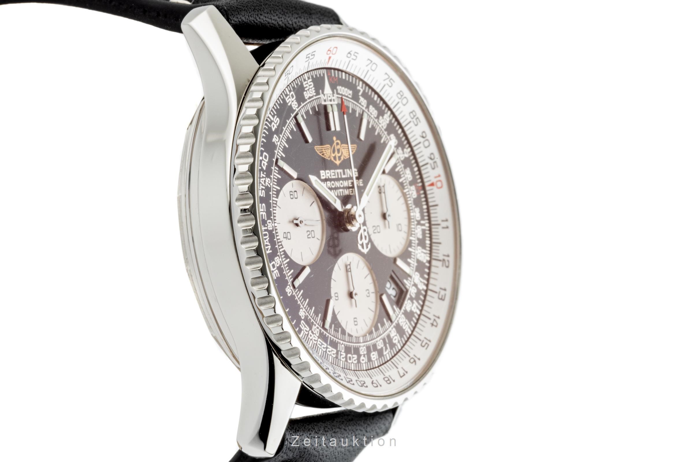 Breitling Navitimer chronograph steel automatic Kal. B23 Ref. A23322  | Zeitauktion