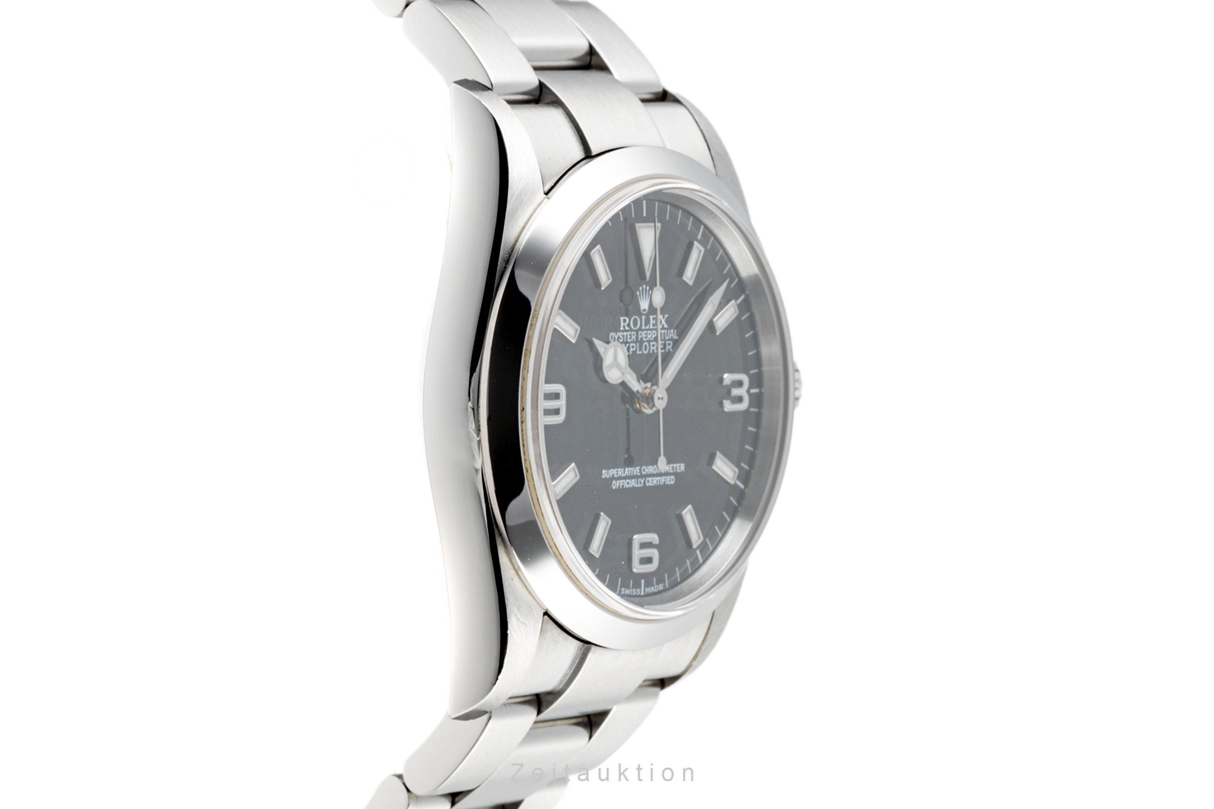 Rolex Explorer acier automatique Kal. 3130 Ref. 114270  | Zeitauktion