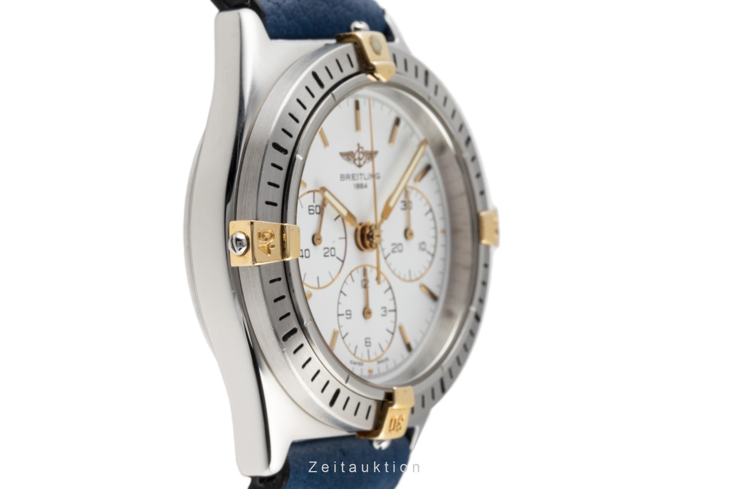 Breitling Callisto cronografo acciaio / oro carica manuale Kal. B11 Ref. B1104511A108  | Zeitauktion
