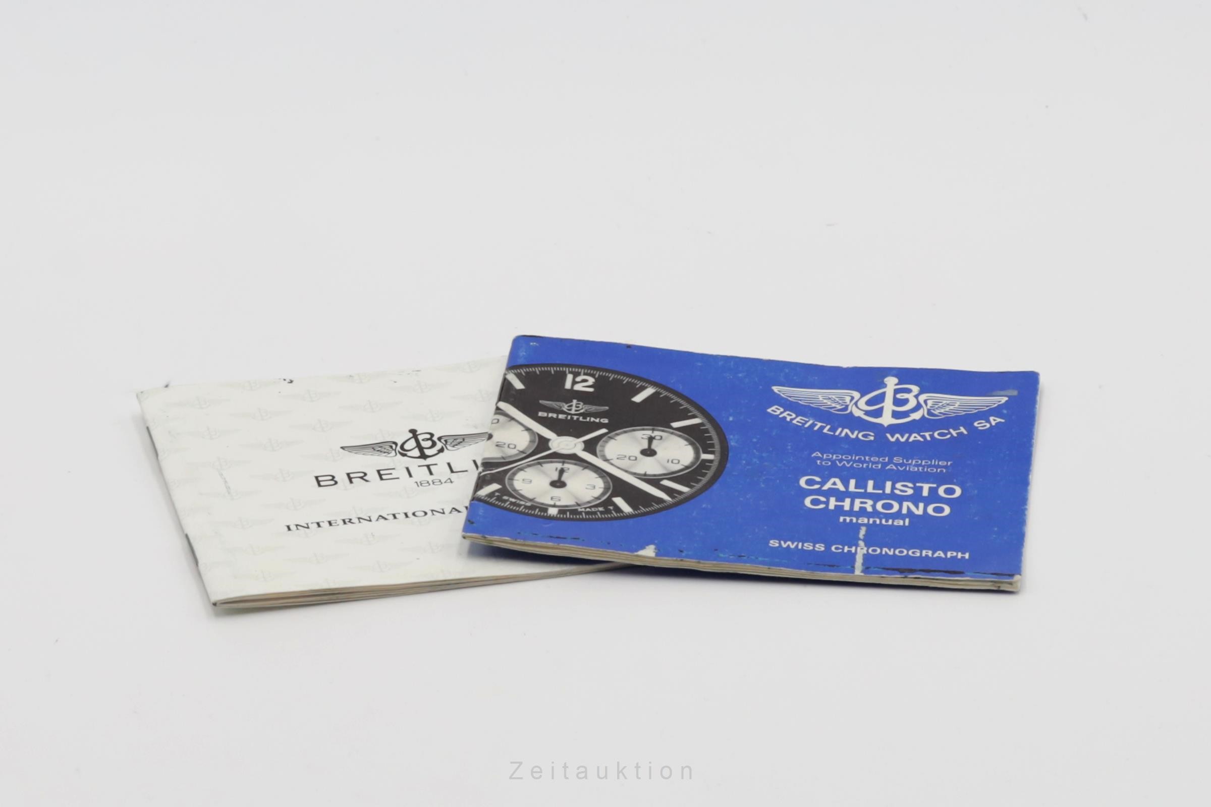 Breitling Callisto cronografo acciaio / oro carica manuale Kal. B11 Ref. B1104511A108  | Zeitauktion